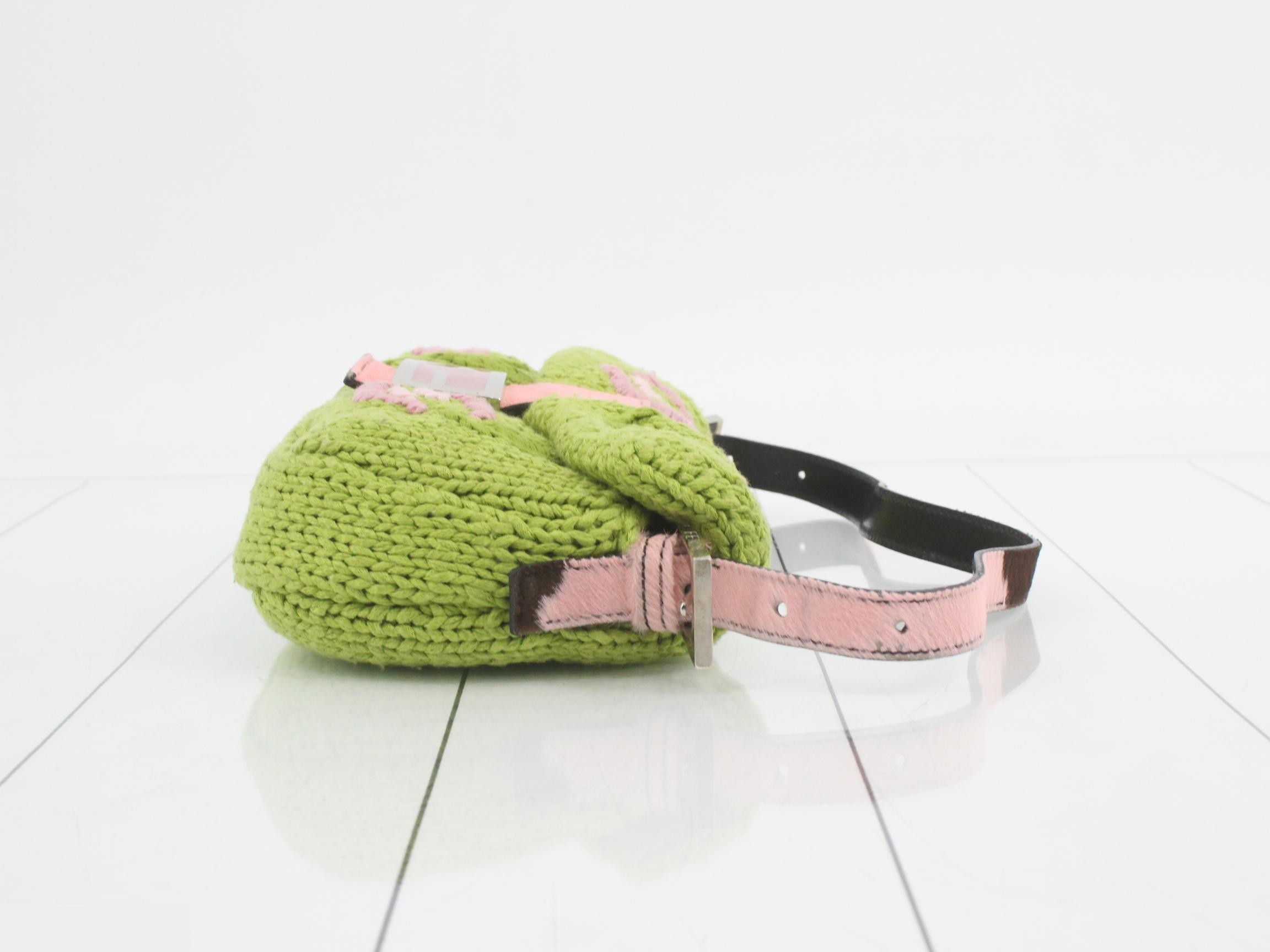 Mamma Bucket Knit One-Shoulder Bag — view 3