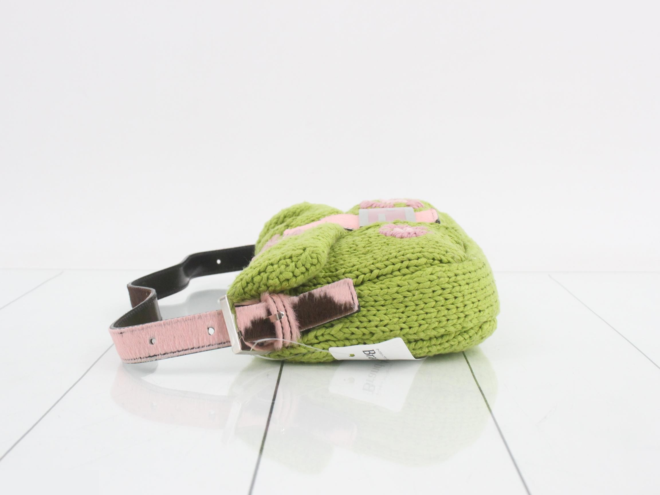 Mamma Bucket Knit One-Shoulder Bag — view 4