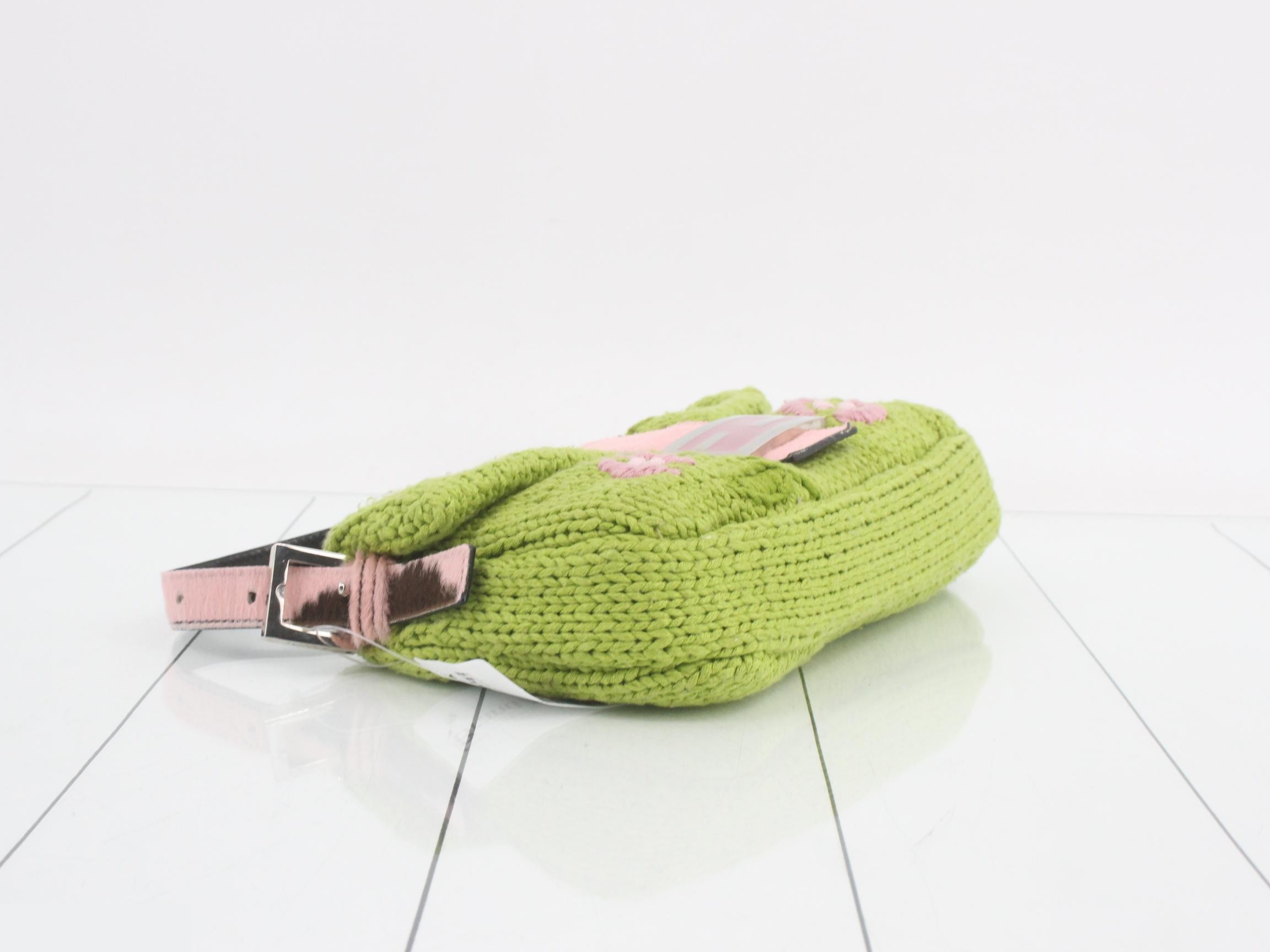Mamma Bucket Knit One-Shoulder Bag — view 5