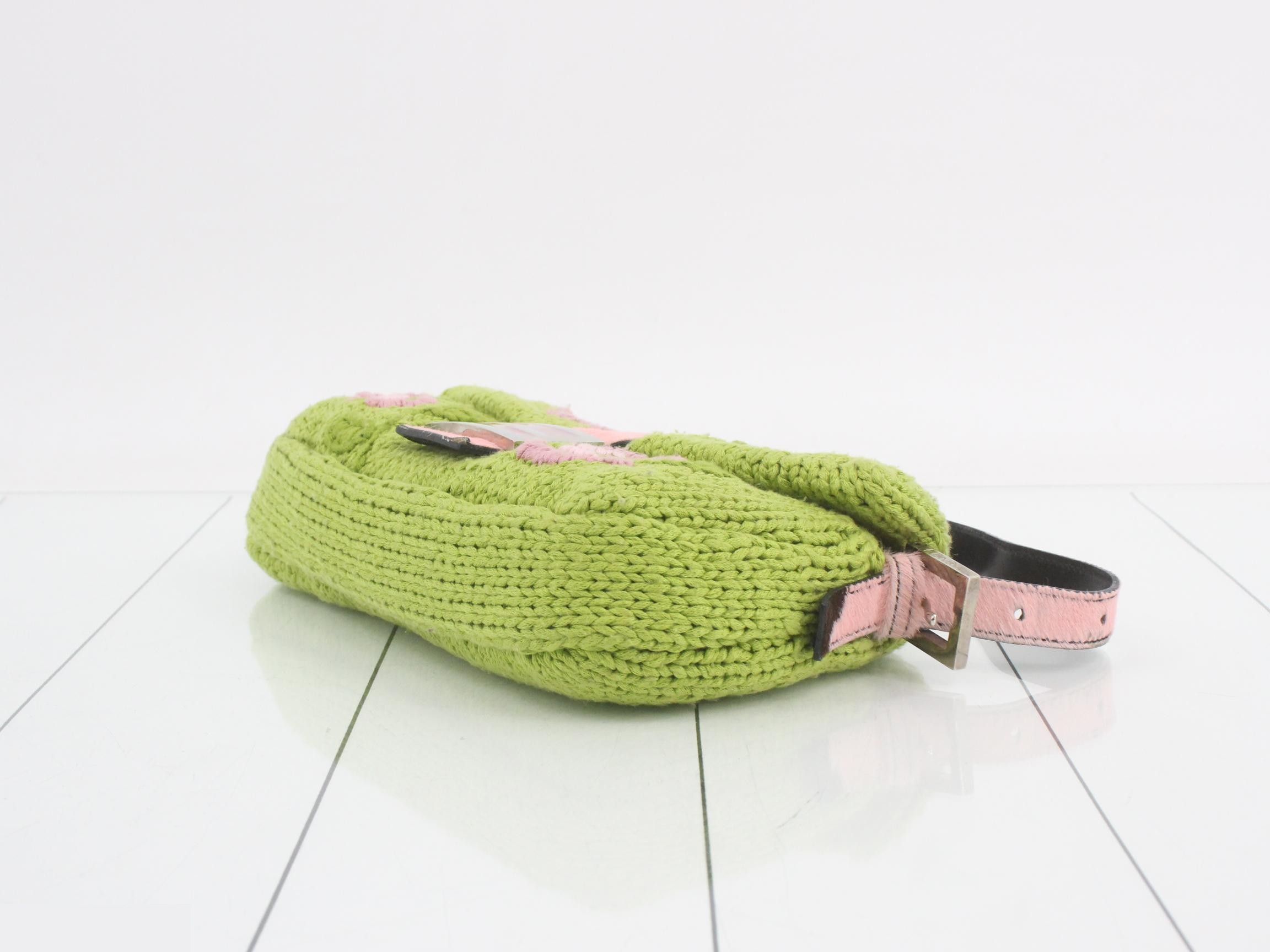 Mamma Bucket Knit One-Shoulder Bag — view 6