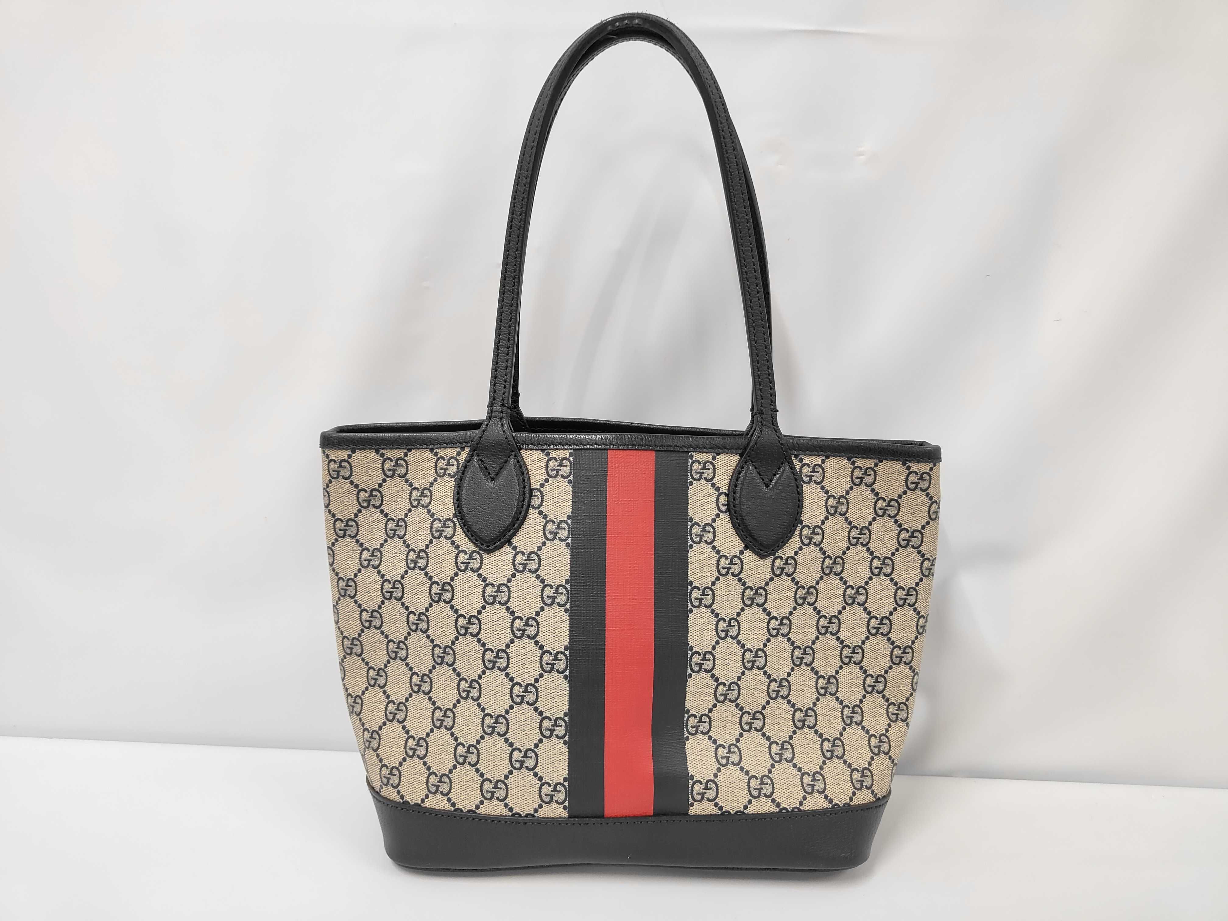 GG Supreme Sherry Line Tote Bag