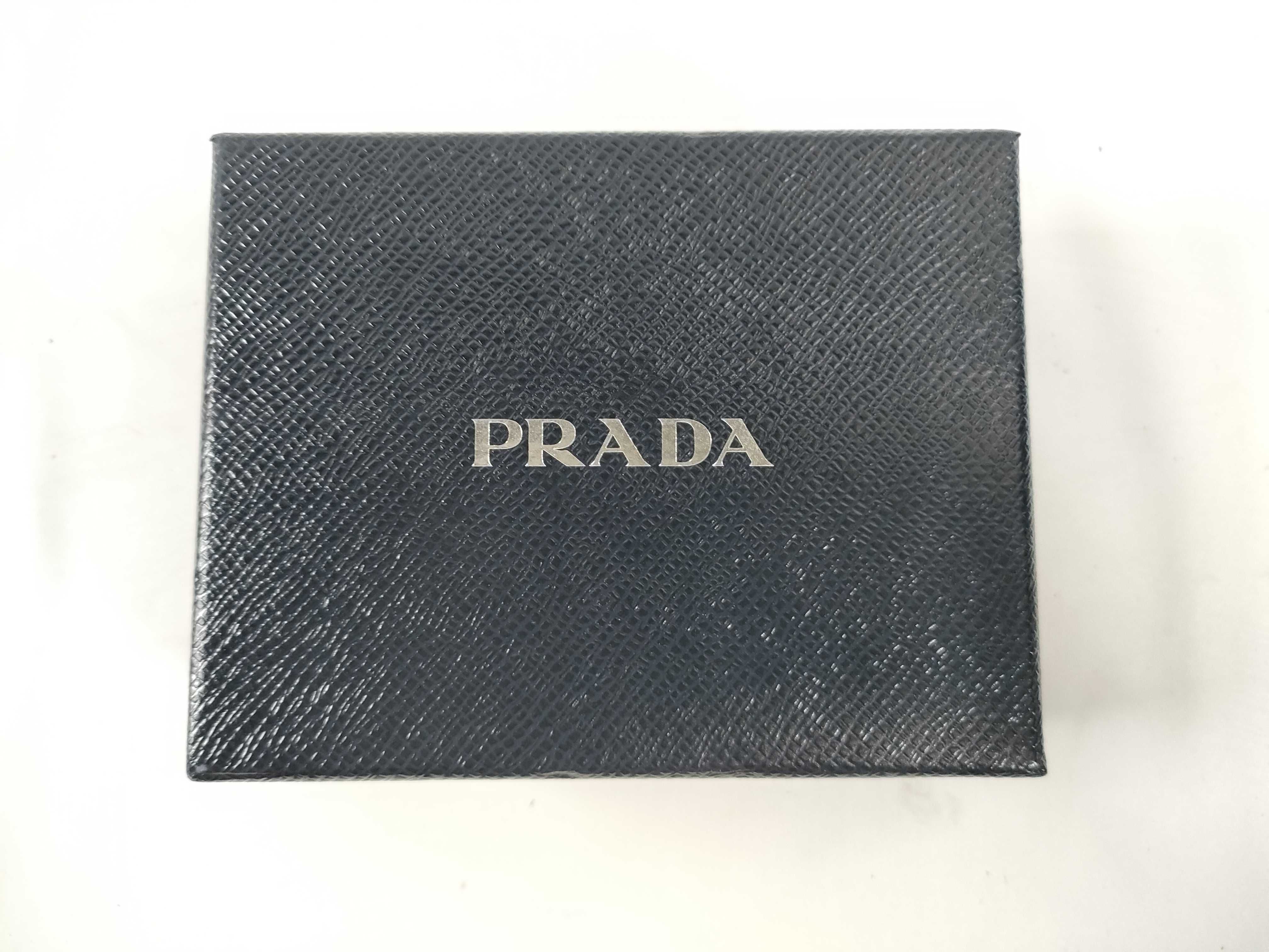 Tri-fold Wallet with Triangle Logo, Black — view 15