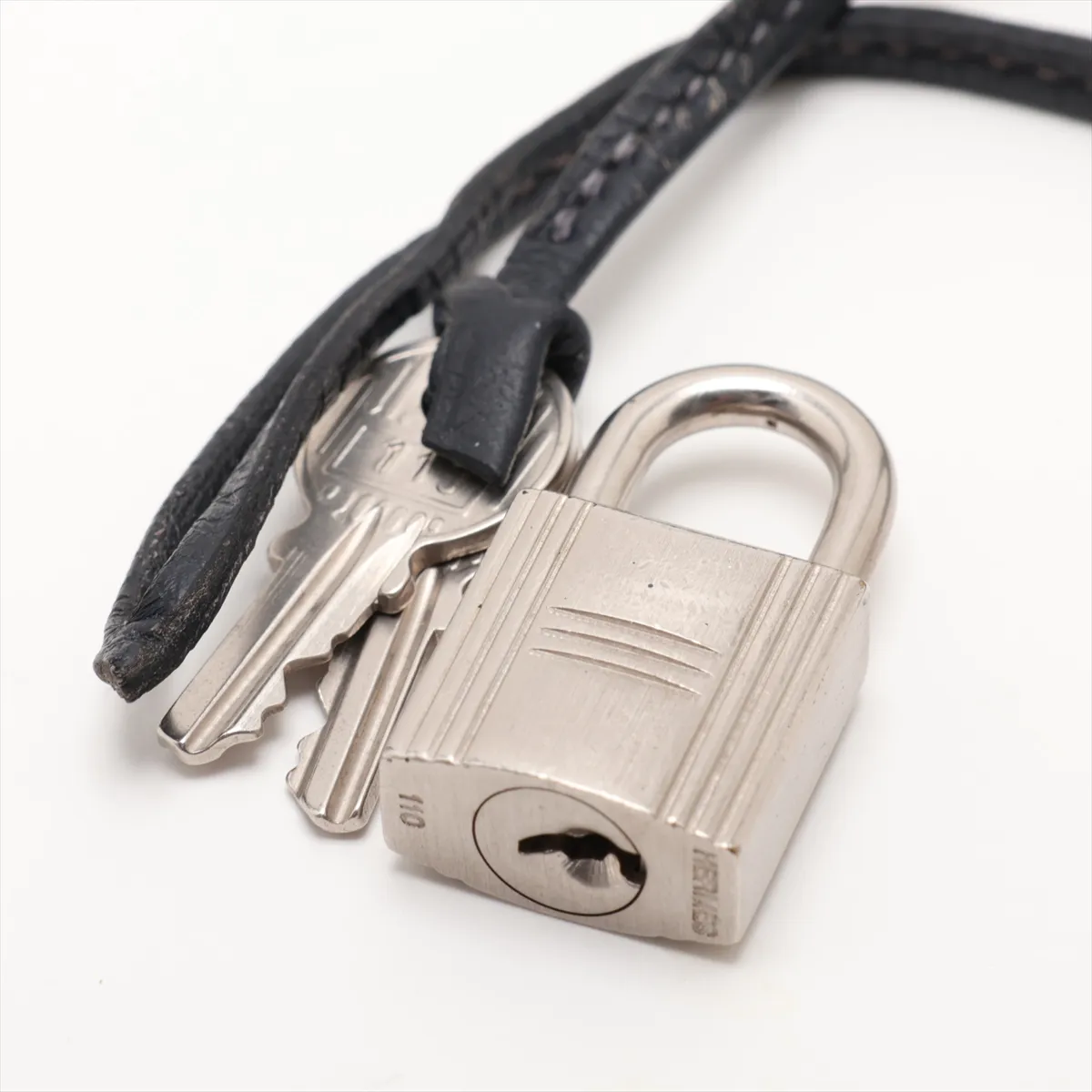 [Individually packaged] Hermes Birkin 35 Letournée Taurillon Clemence Navy Matte Silver Hardware E: 2001 — view 11