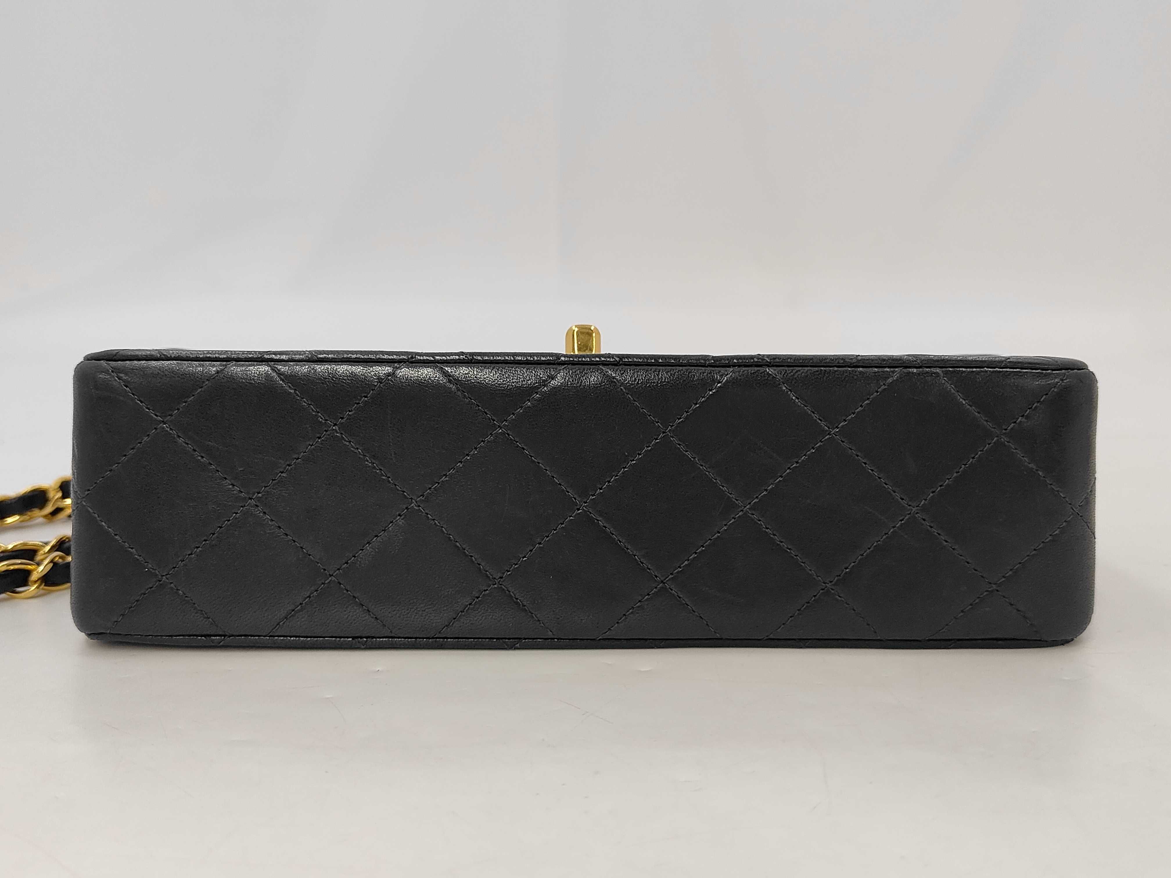 Matelassé 23 Lambskin Double Flap Double Chain Shoulder Bag — view 8