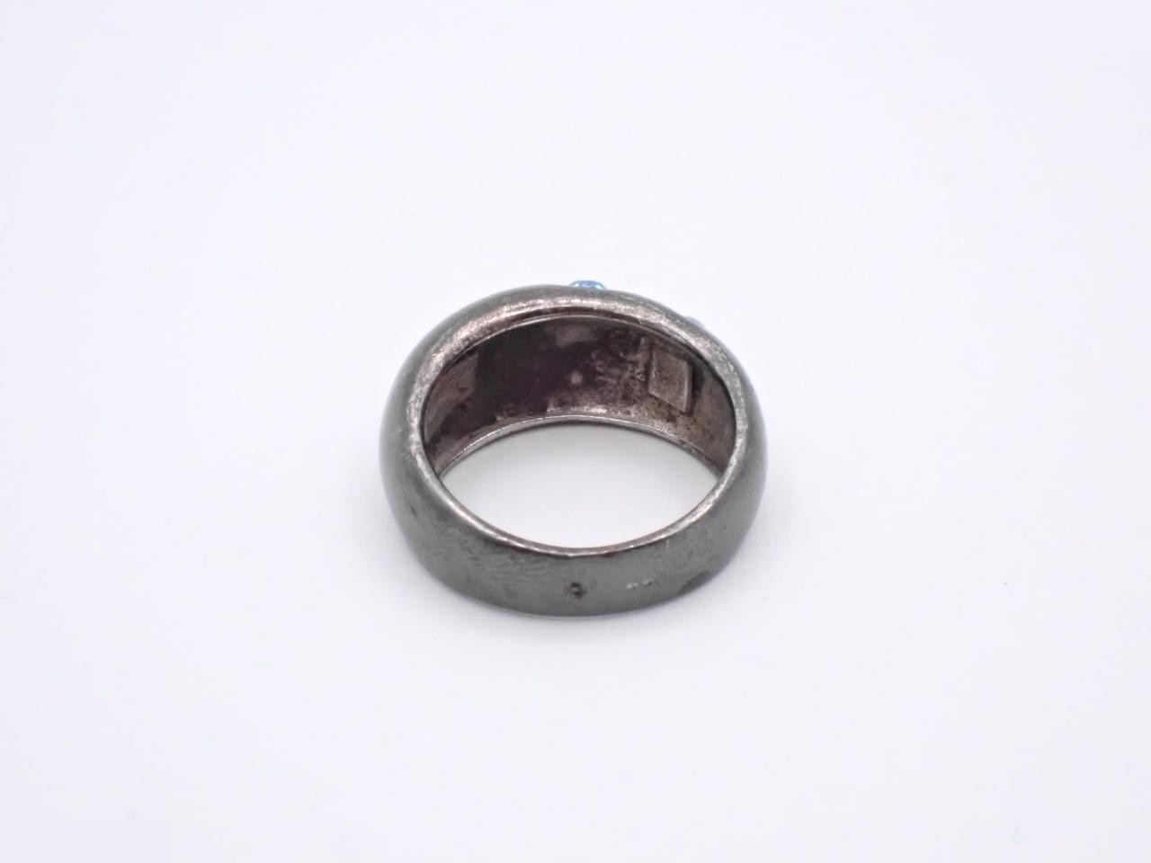 Other line: Precious metal ring, 925/13.0g, size #19.5 — view 2
