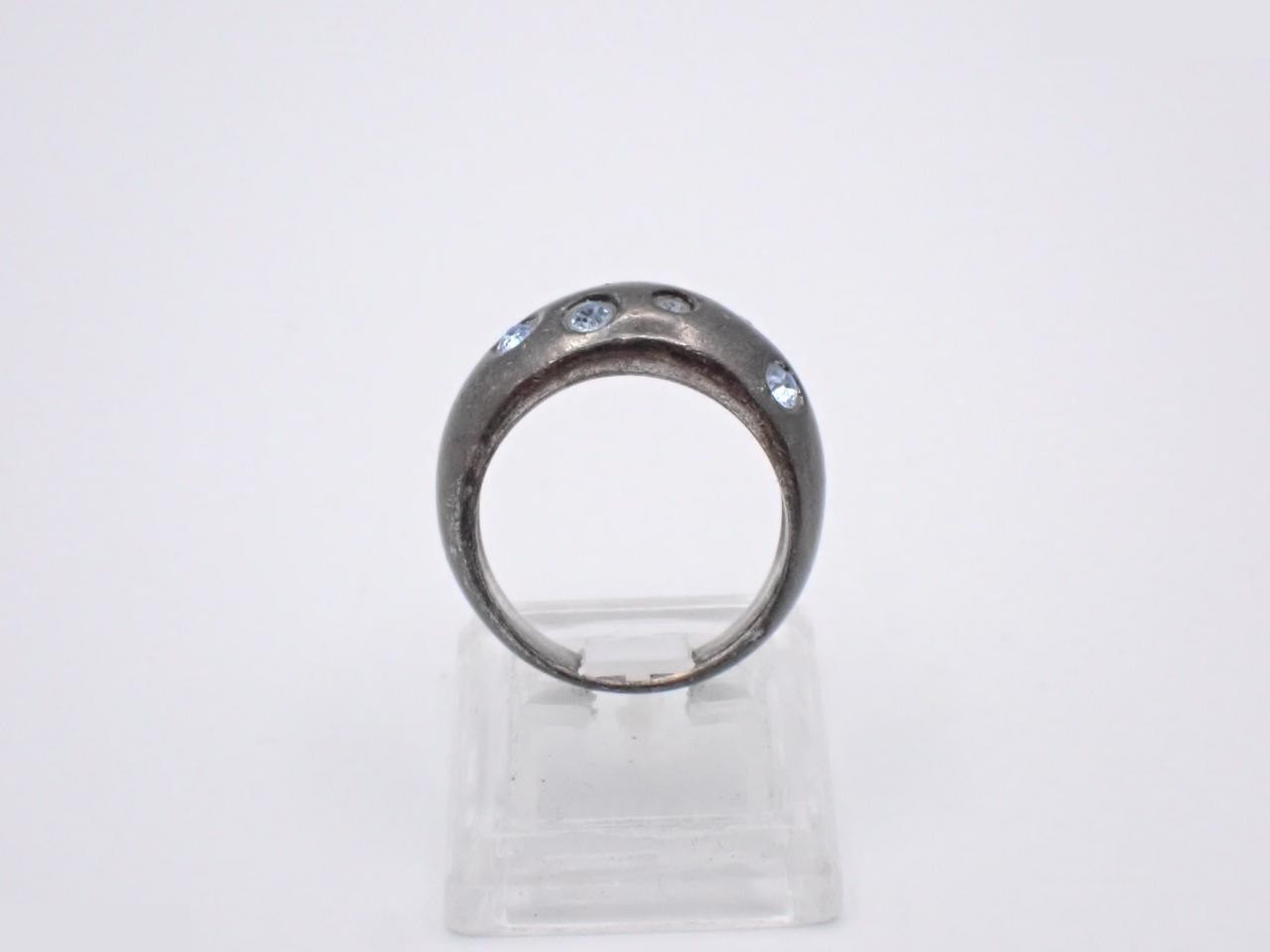 Other line: Precious metal ring, 925/13.0g, size #19.5 — view 3