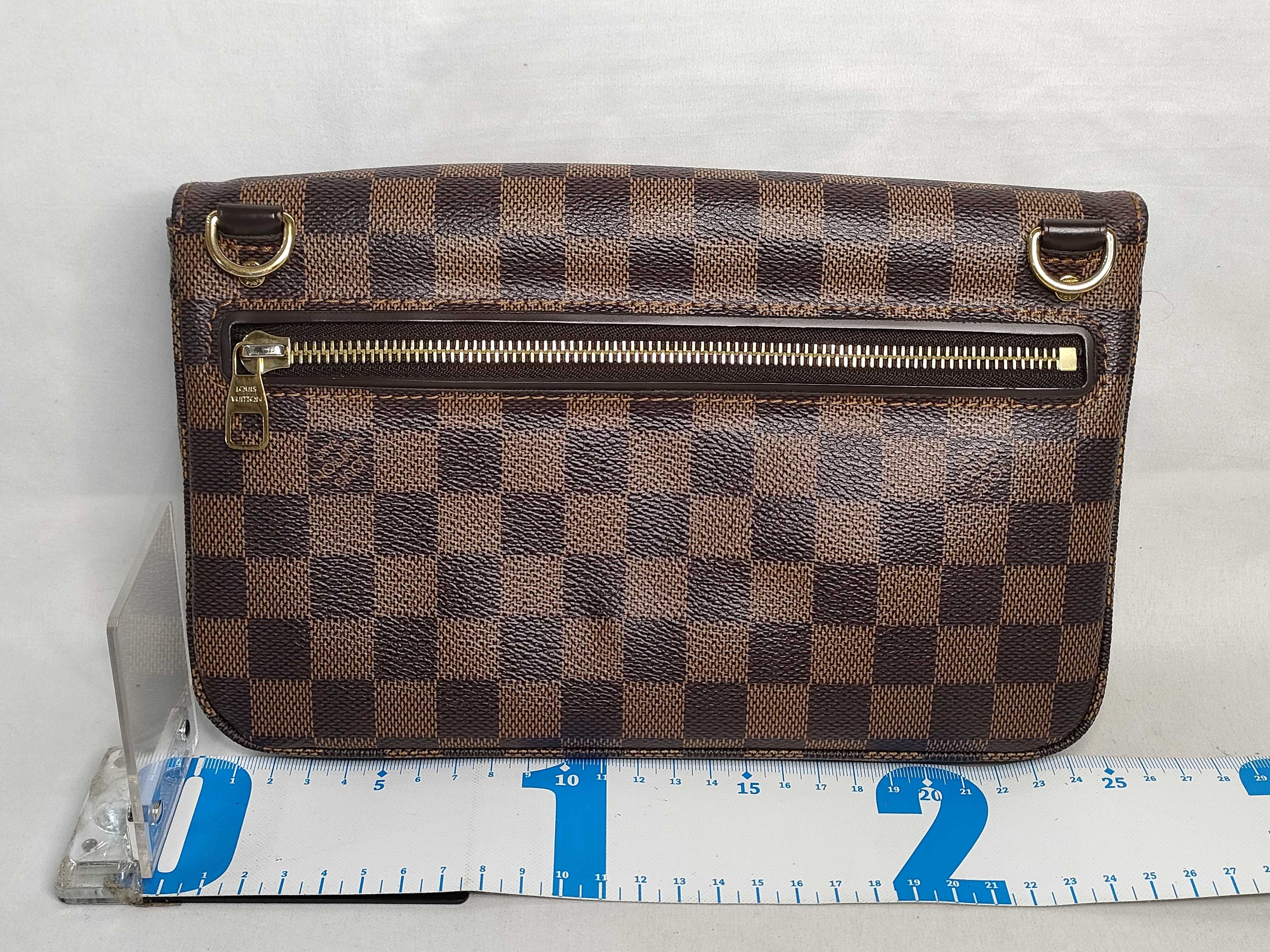 Damier Hoxton PM N41257 RI2164 Brown Shoulder Bag — view 2