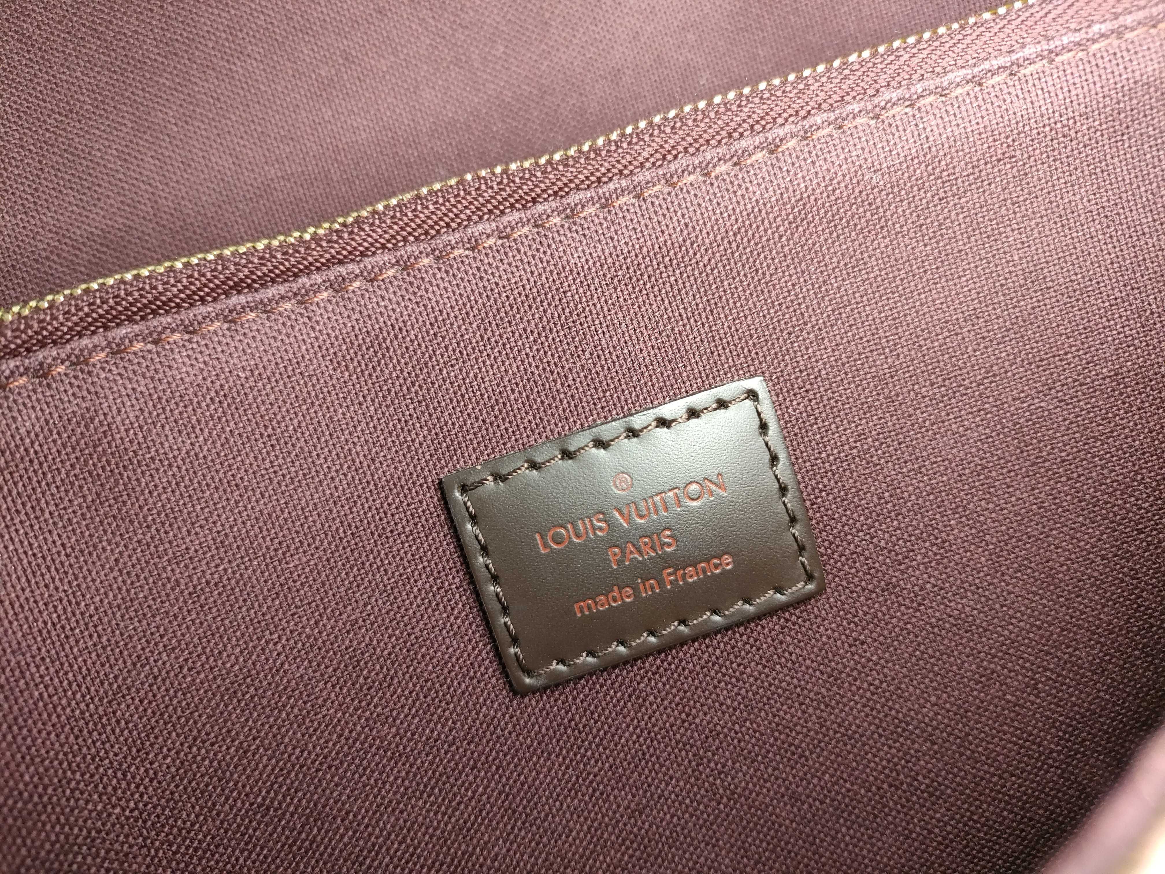Damier Hoxton PM N41257 RI2164 Brown Shoulder Bag — view 13