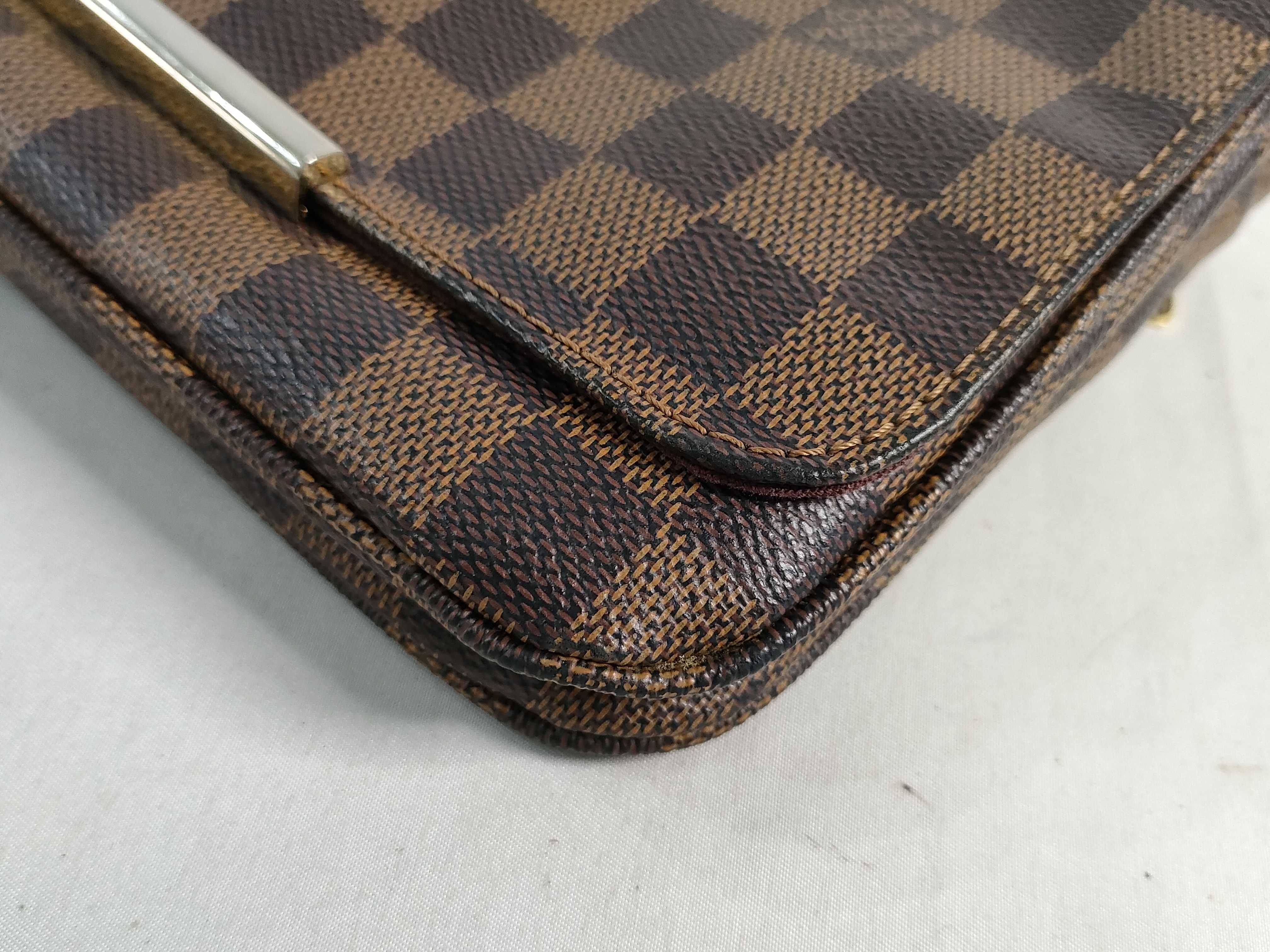 Damier Hoxton PM N41257 RI2164 Brown Shoulder Bag — view 6