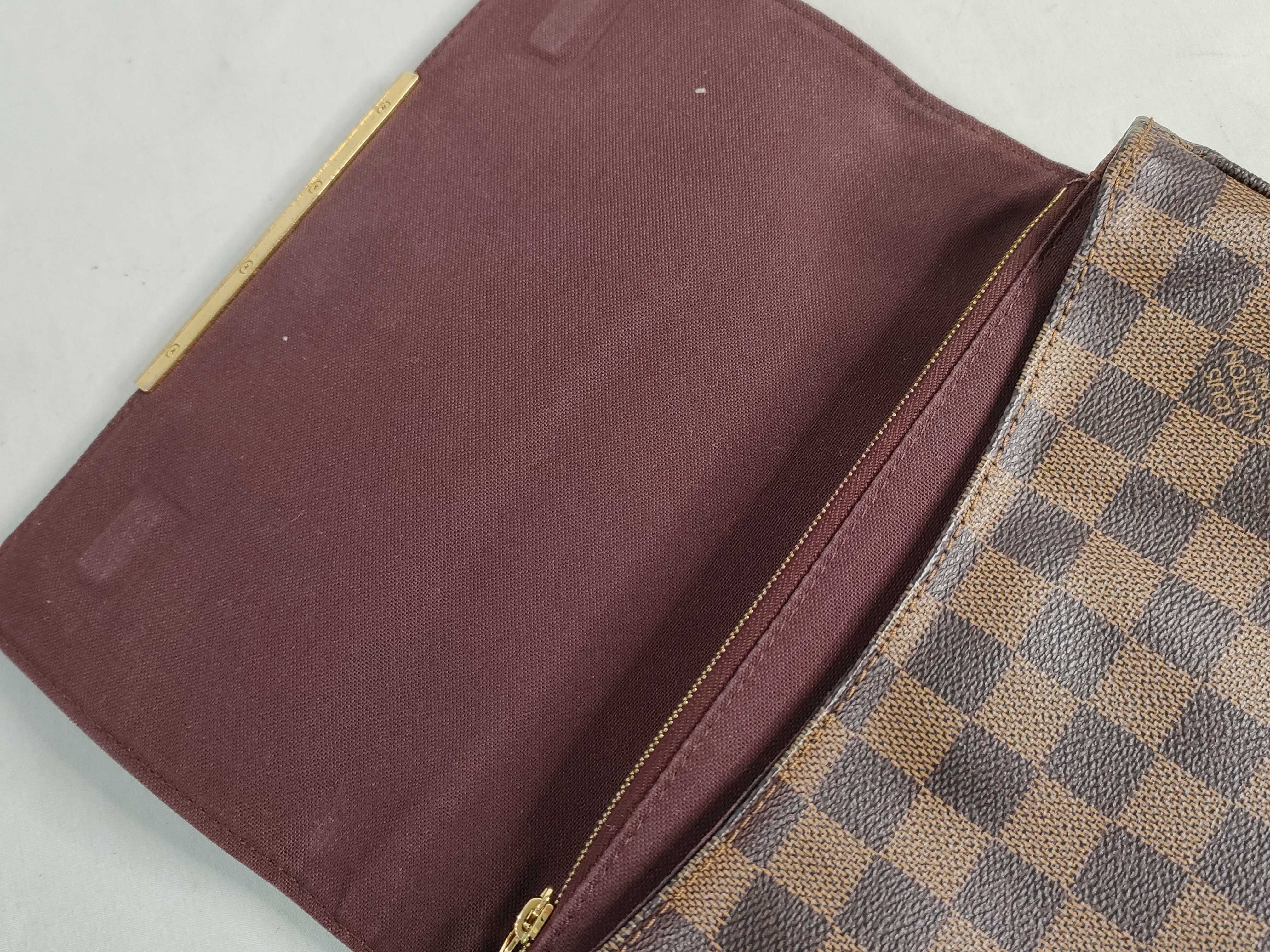 Damier Hoxton PM N41257 RI2164 Brown Shoulder Bag — view 8