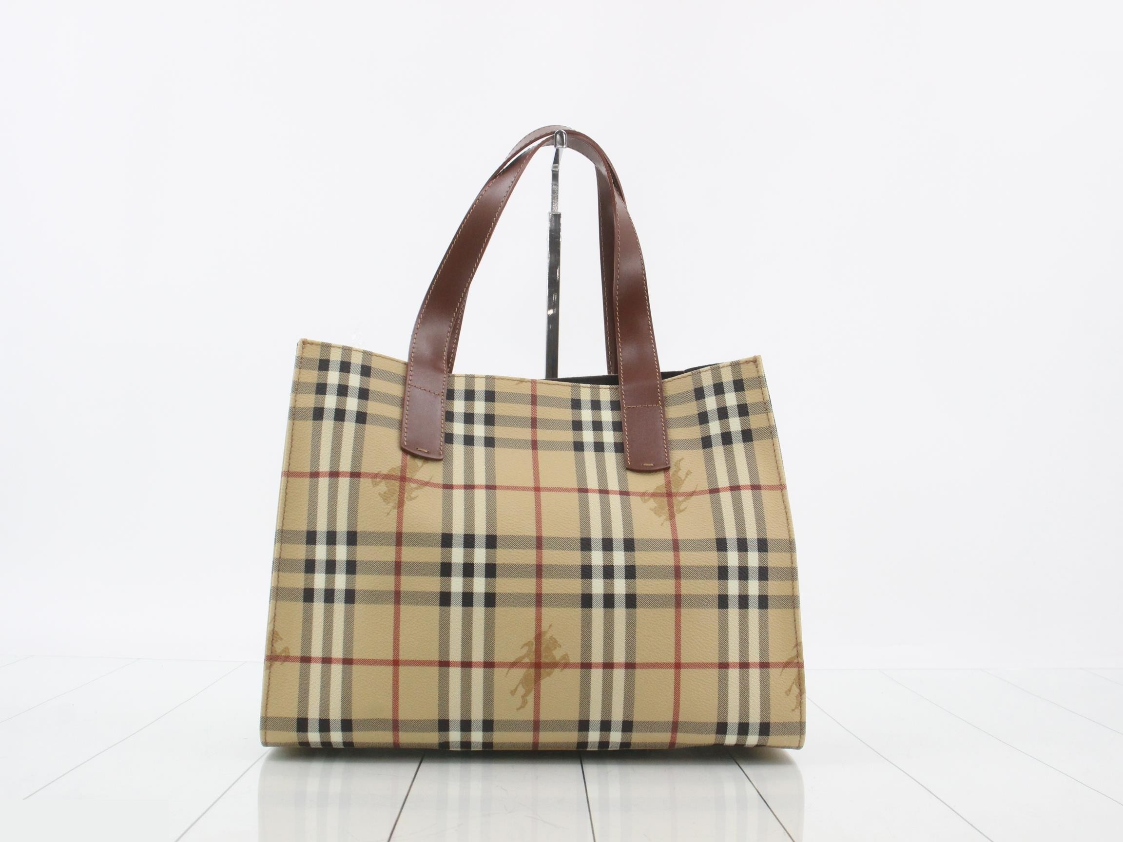Nova Check Tote Bag