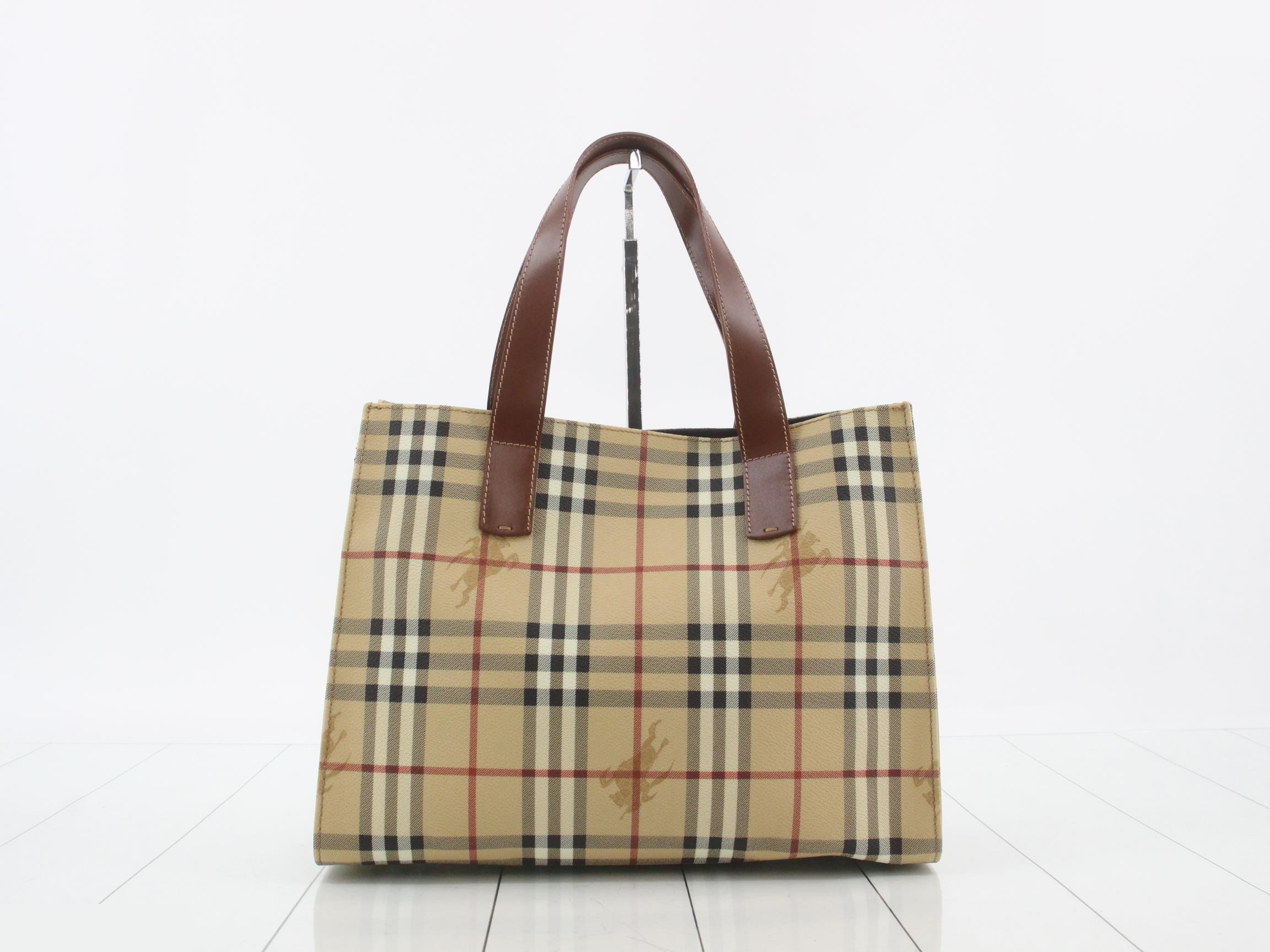 Nova Check Tote Bag — view 2