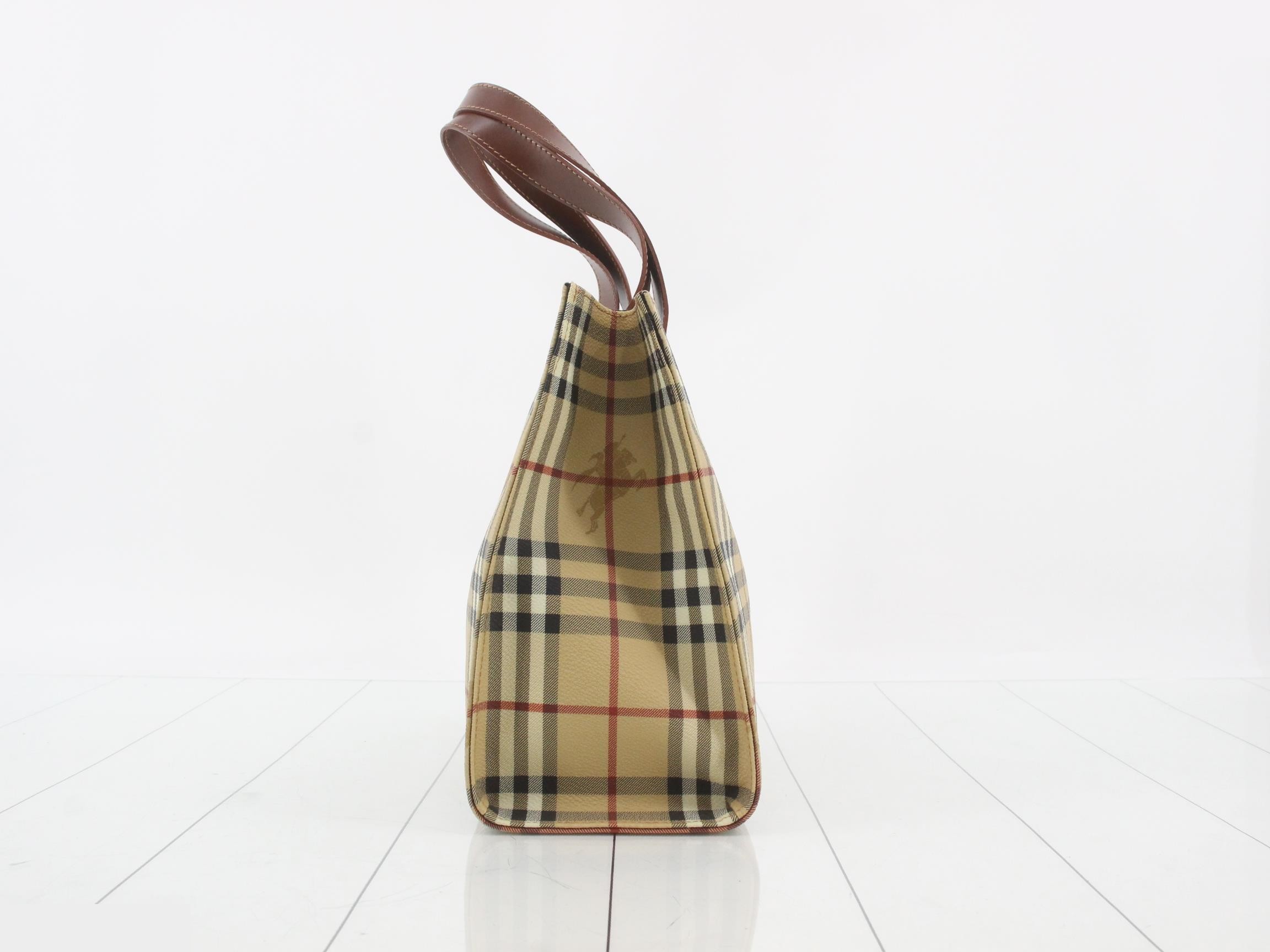 Nova Check Tote Bag — view 3