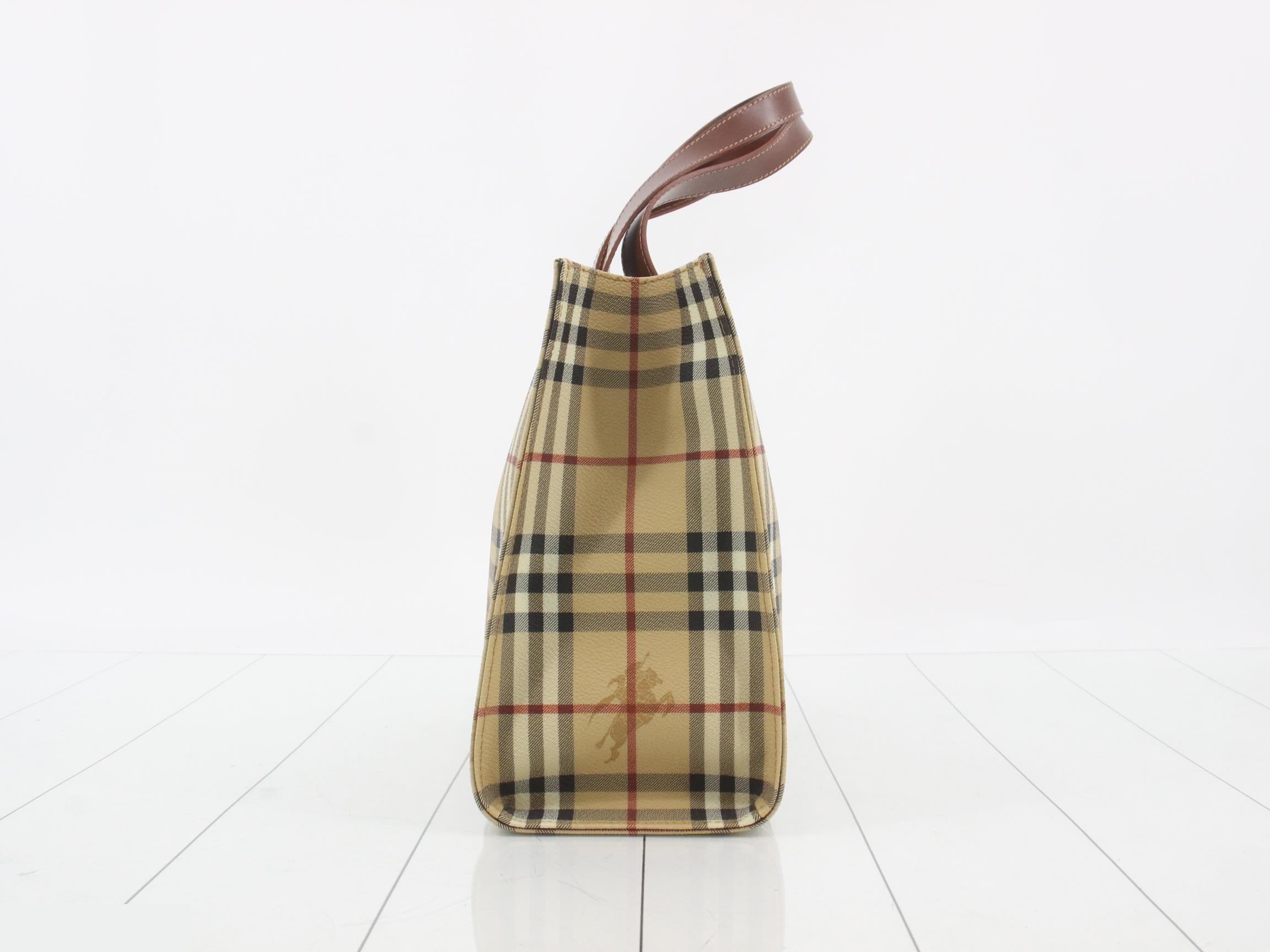 Nova Check Tote Bag — view 4