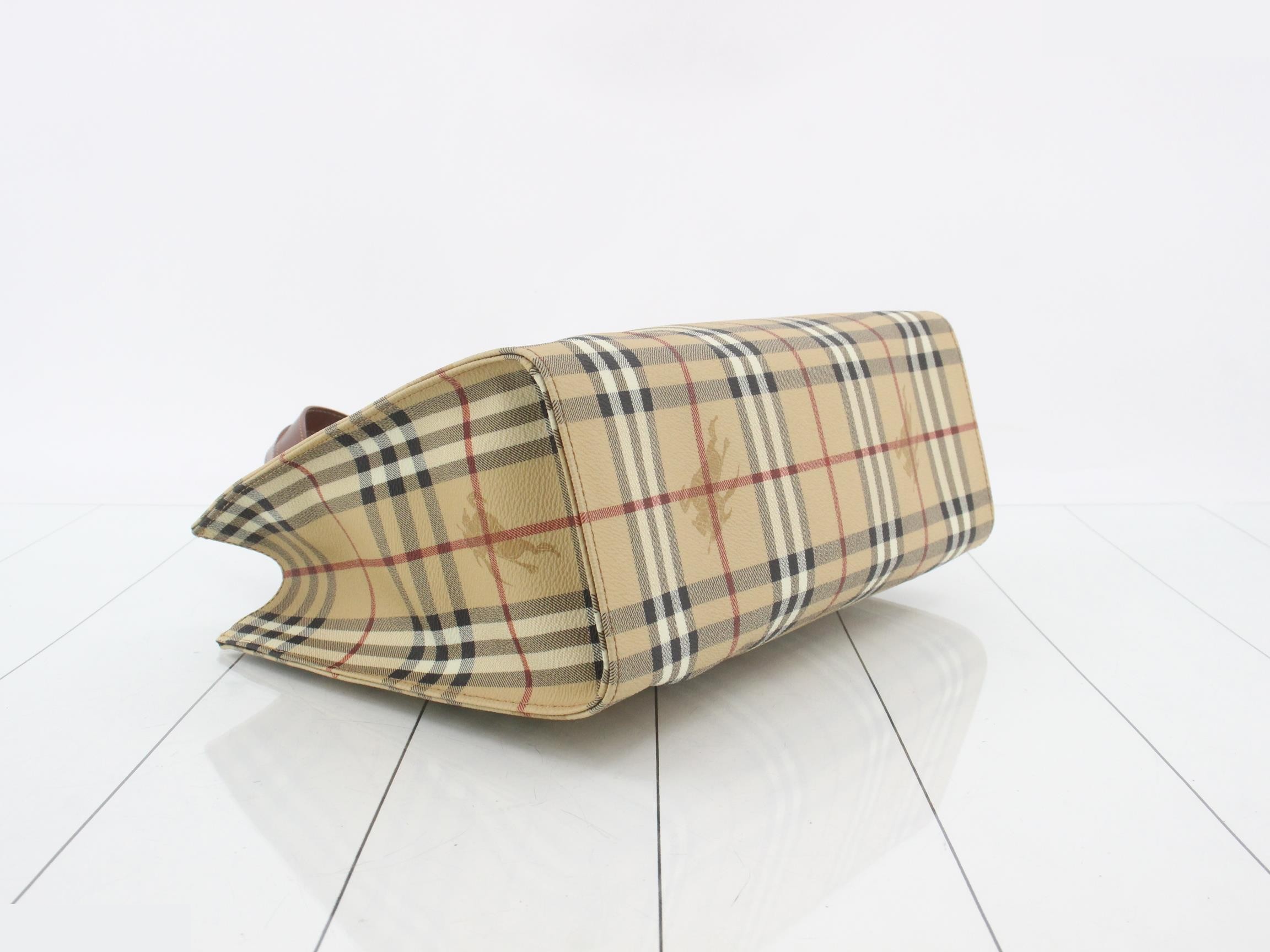 Nova Check Tote Bag — view 5