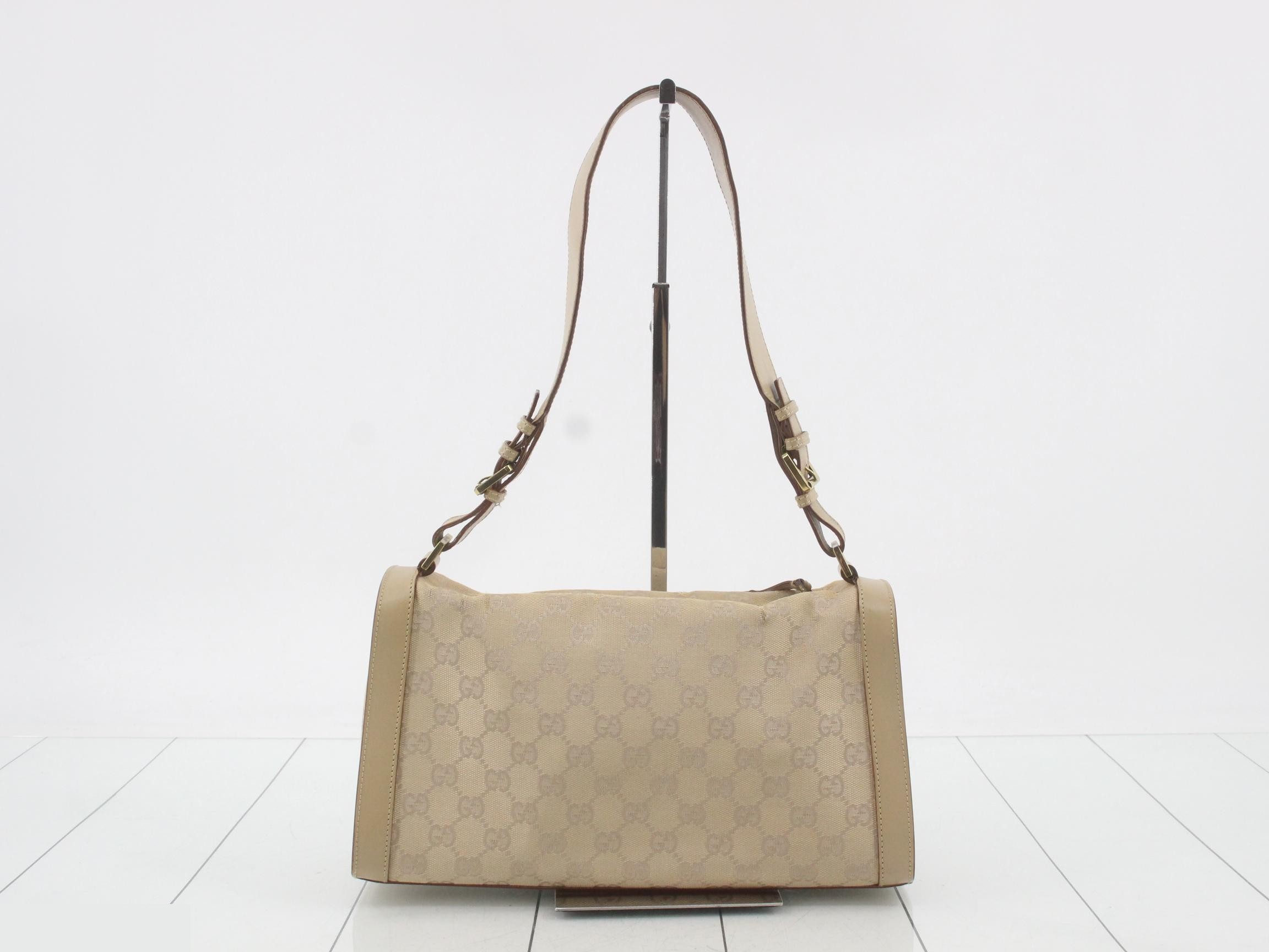 92706 GG Canvas Shoulder Bag — view 2