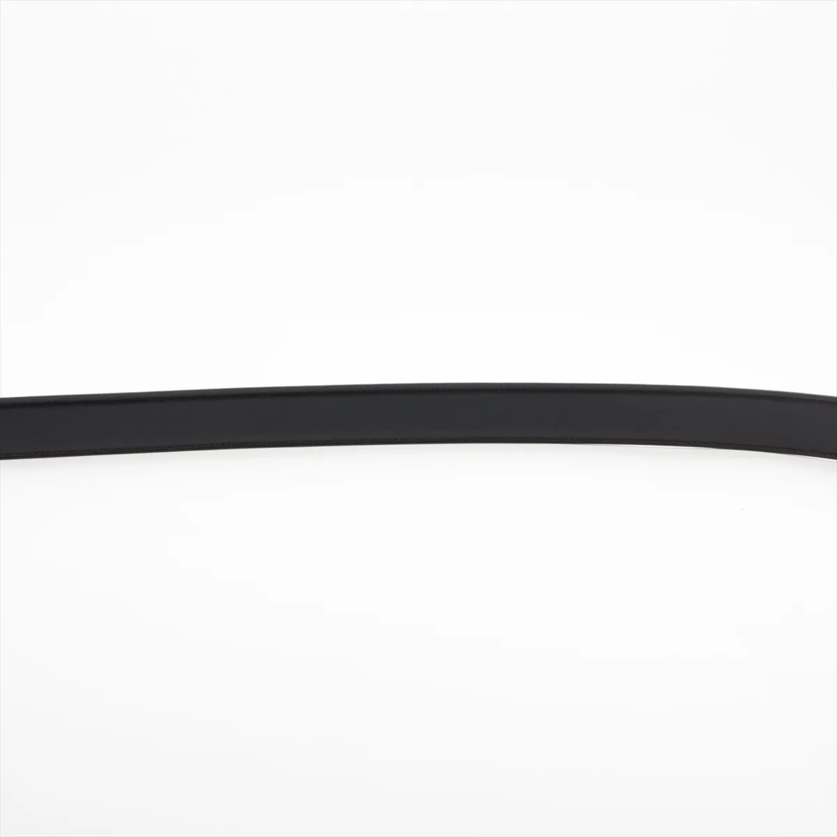 H Belt W:2024 Belt 75 Leather Gold x Black — view 4