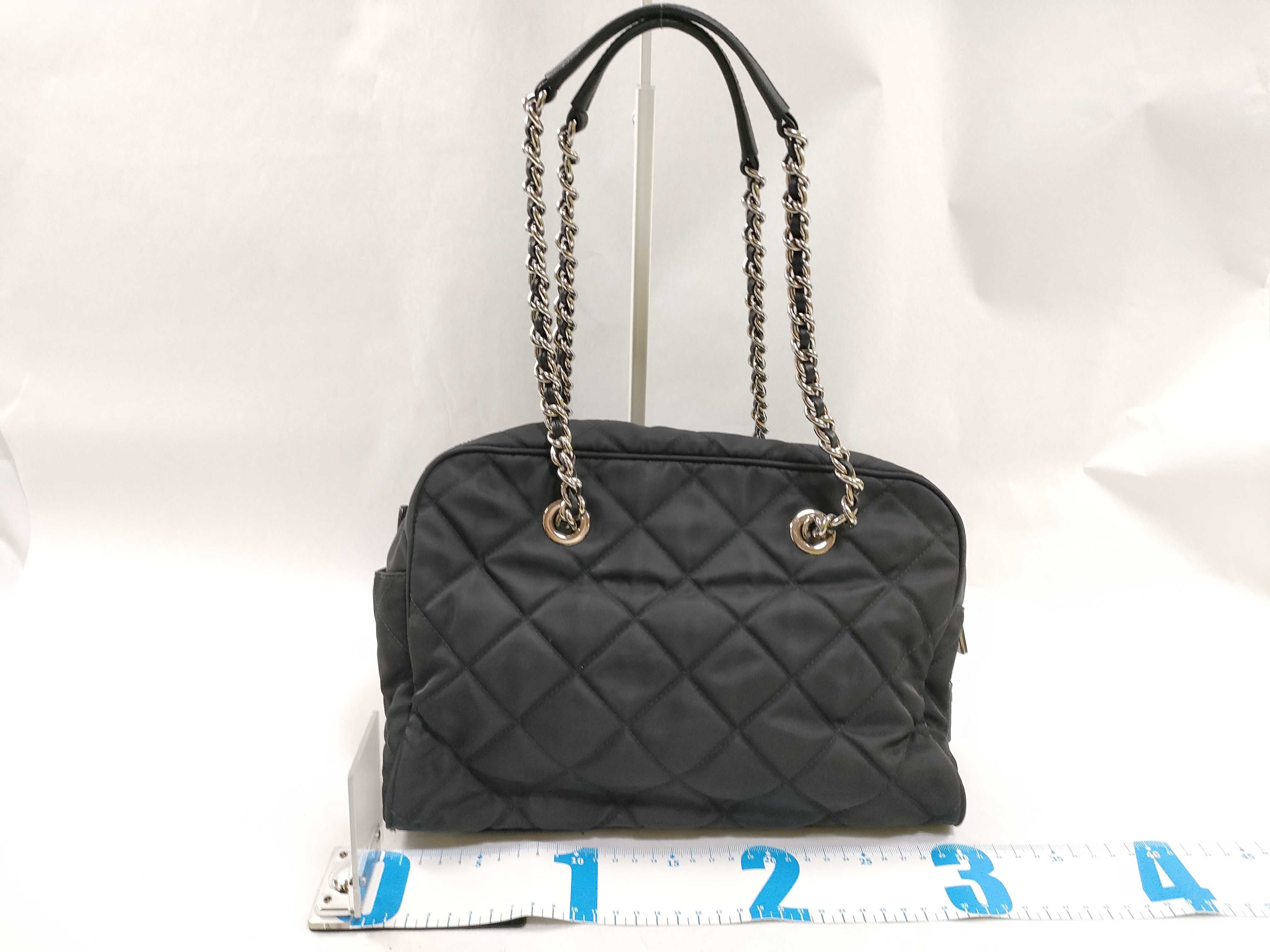 PH- Tessuto Nylon Black Shoulder Bag — view 2