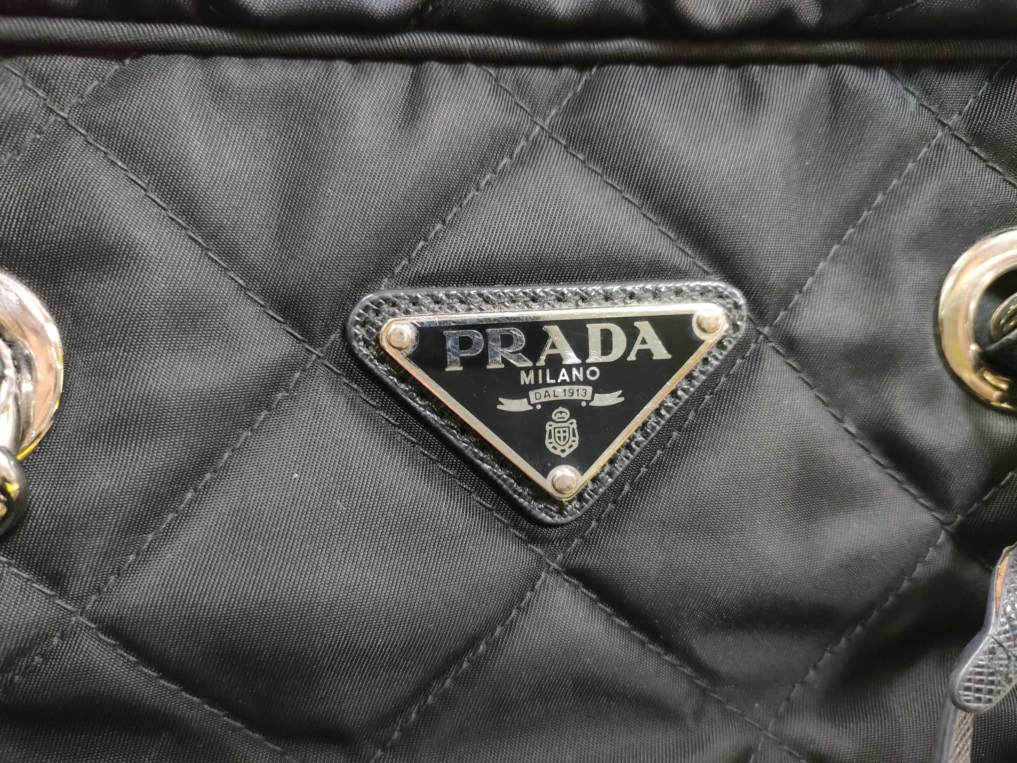 PH- Tessuto Nylon Black Shoulder Bag — view 11