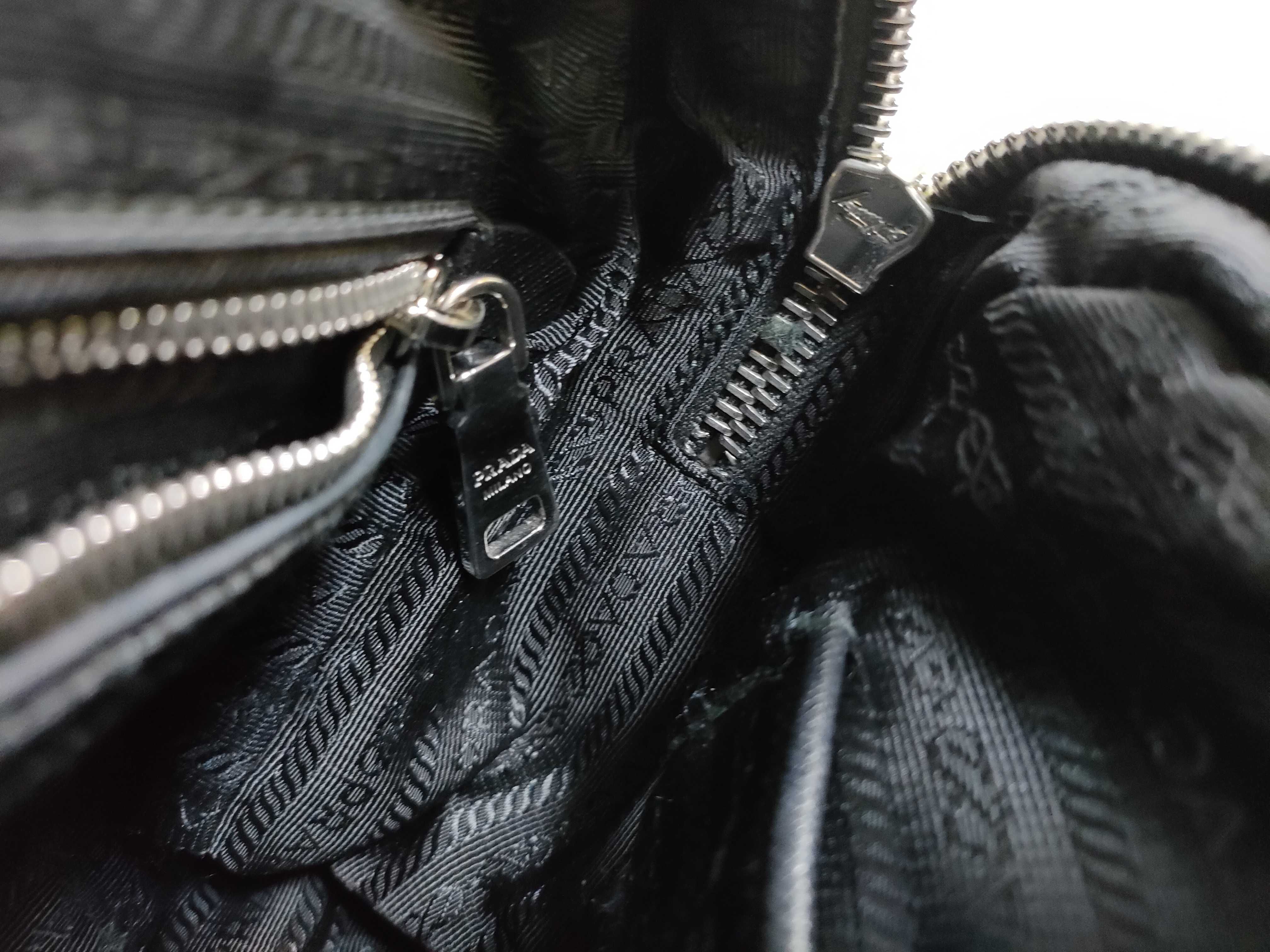 PH- Tessuto Nylon Black Shoulder Bag — view 13