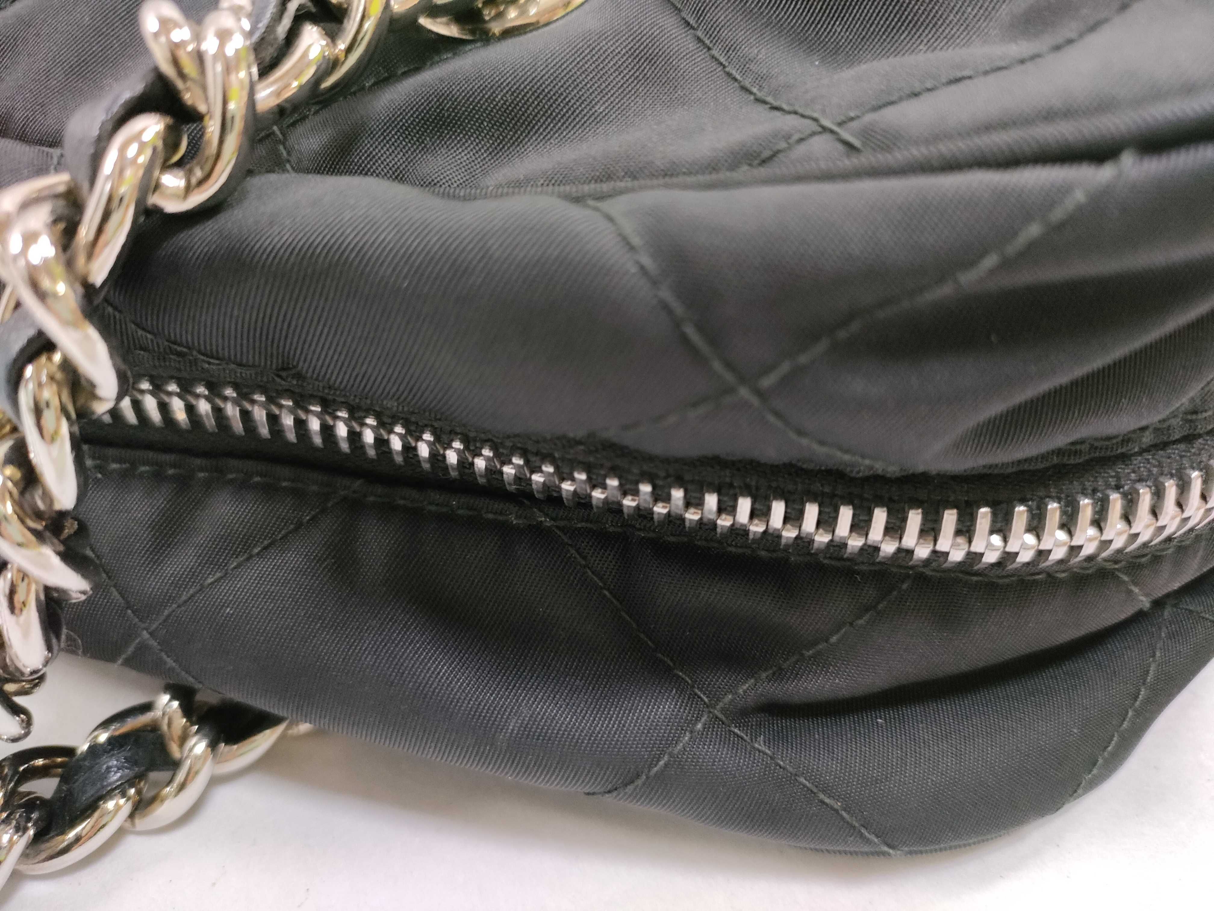 PH- Tessuto Nylon Black Shoulder Bag — view 6