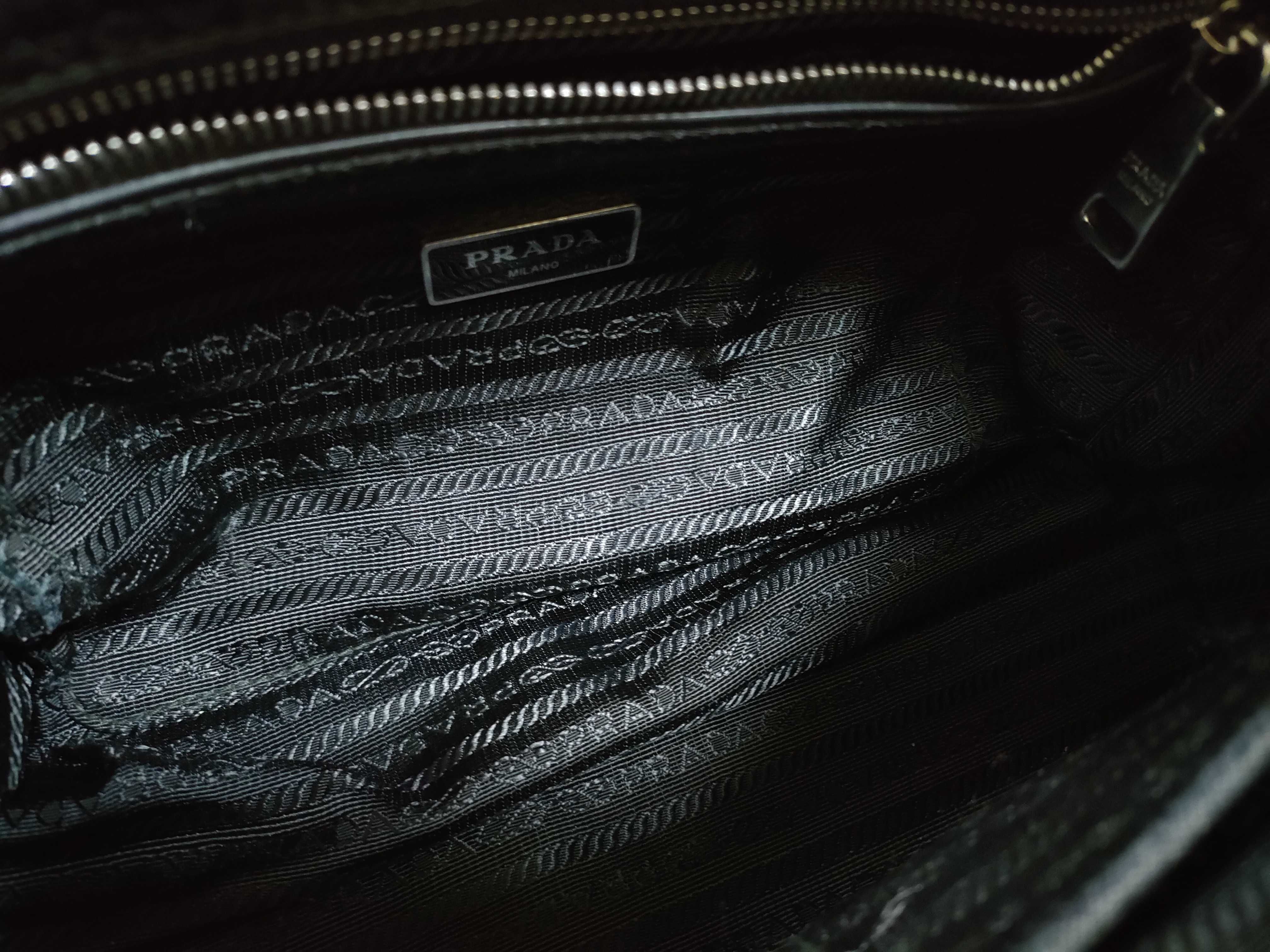 PH- Tessuto Nylon Black Shoulder Bag — view 10