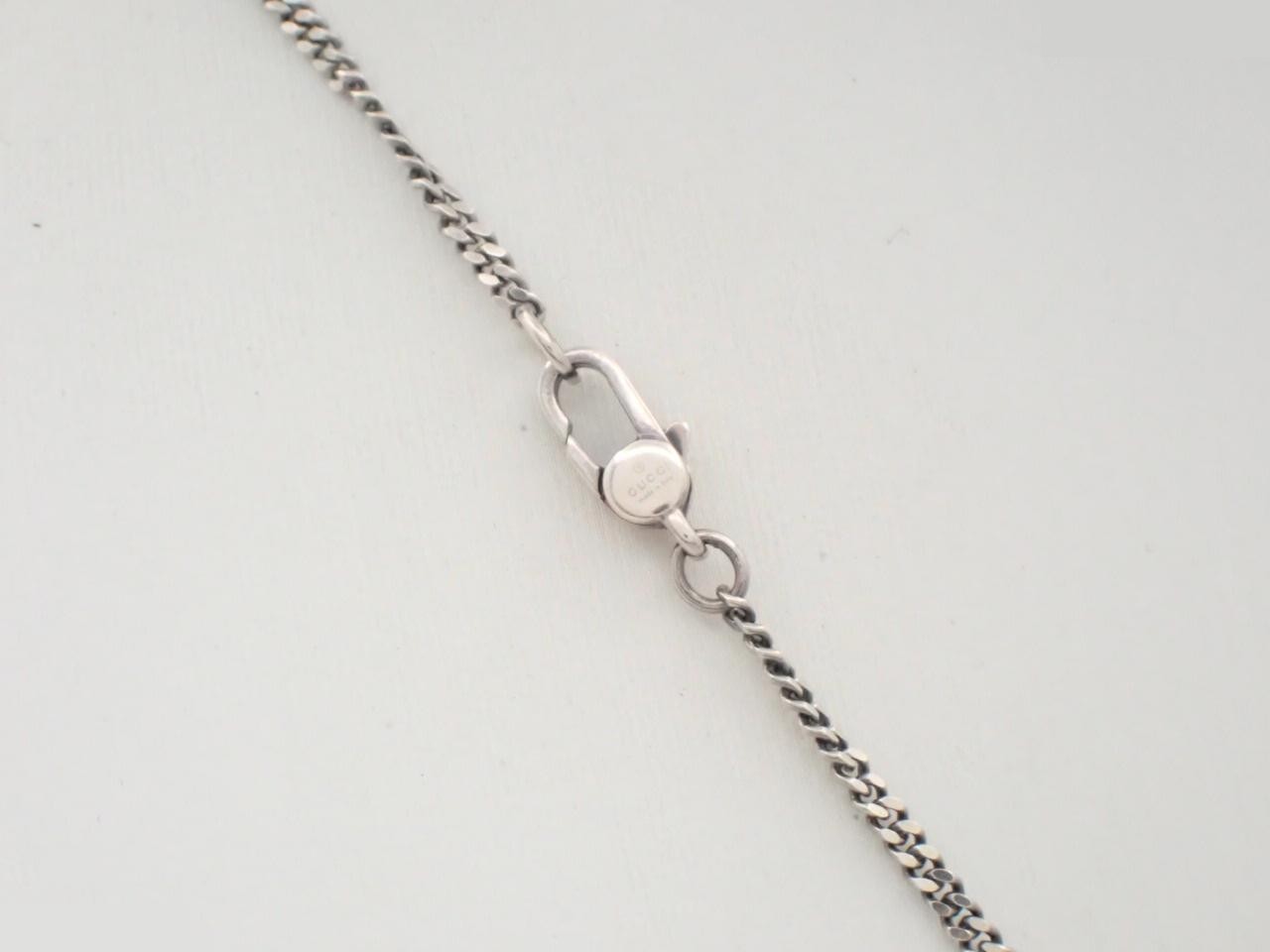 Knot necklace (heart pendant) AG925 10.9g — view 2