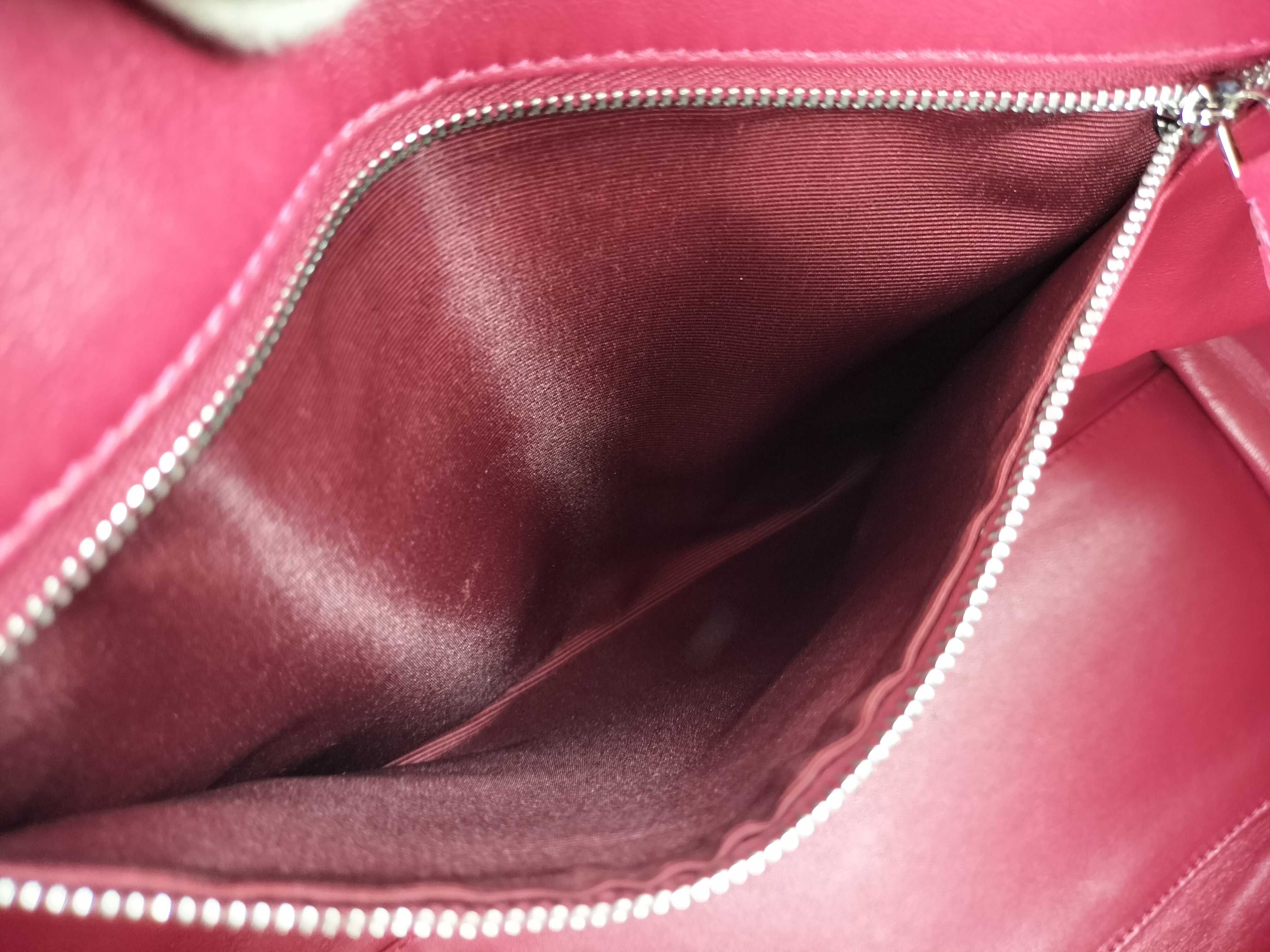 Amazona 36 Handbag, Cadena Key, Anagram, Mid-period Model, Bordeaux Red Handbag — view 11