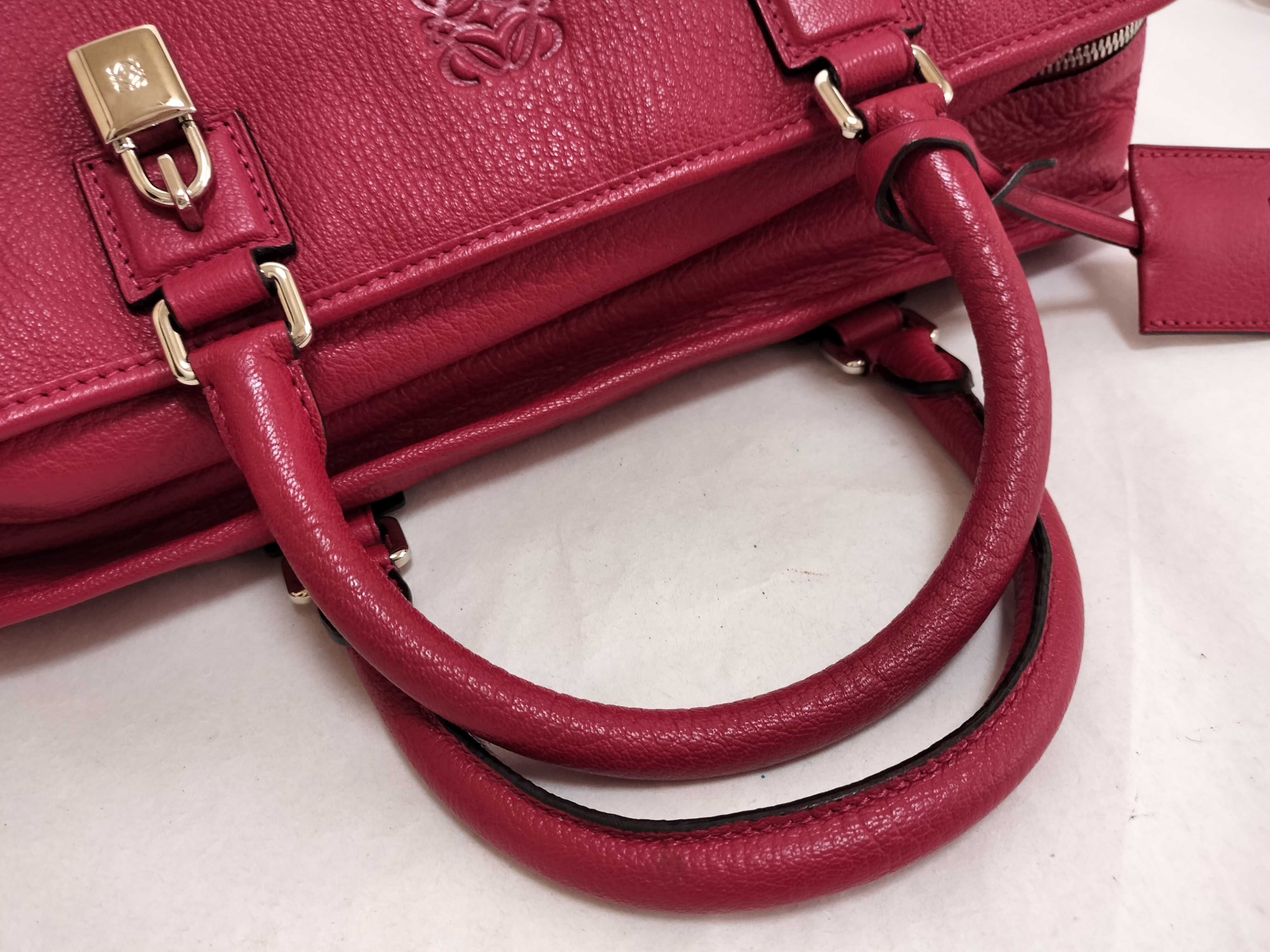Amazona 36 Handbag, Cadena Key, Anagram, Mid-period Model, Bordeaux Red Handbag — view 3