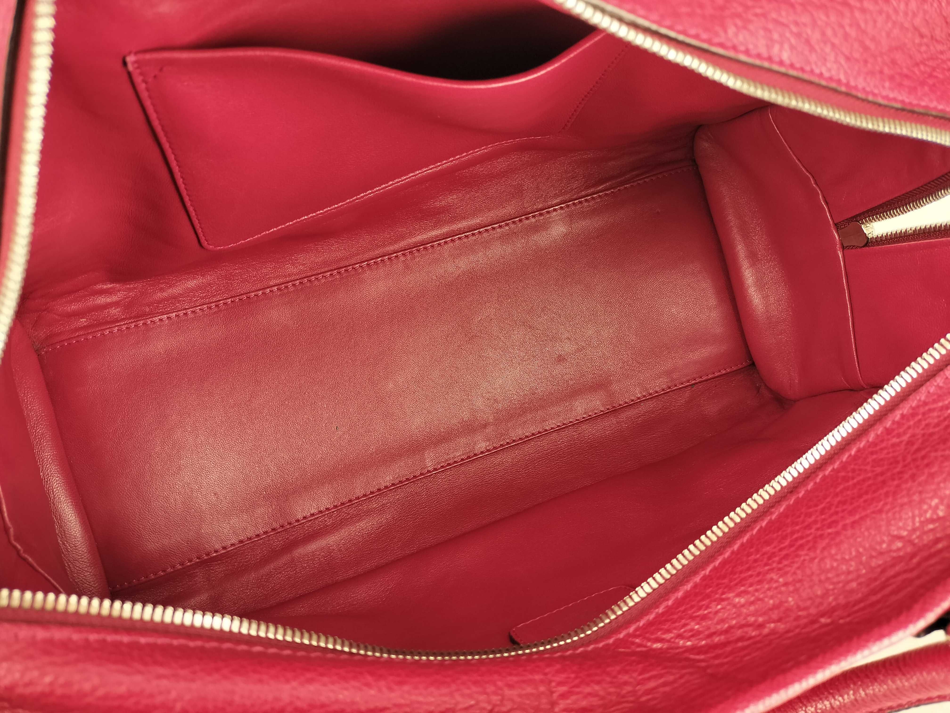 Amazona 36 Handbag, Cadena Key, Anagram, Mid-period Model, Bordeaux Red Handbag — view 10