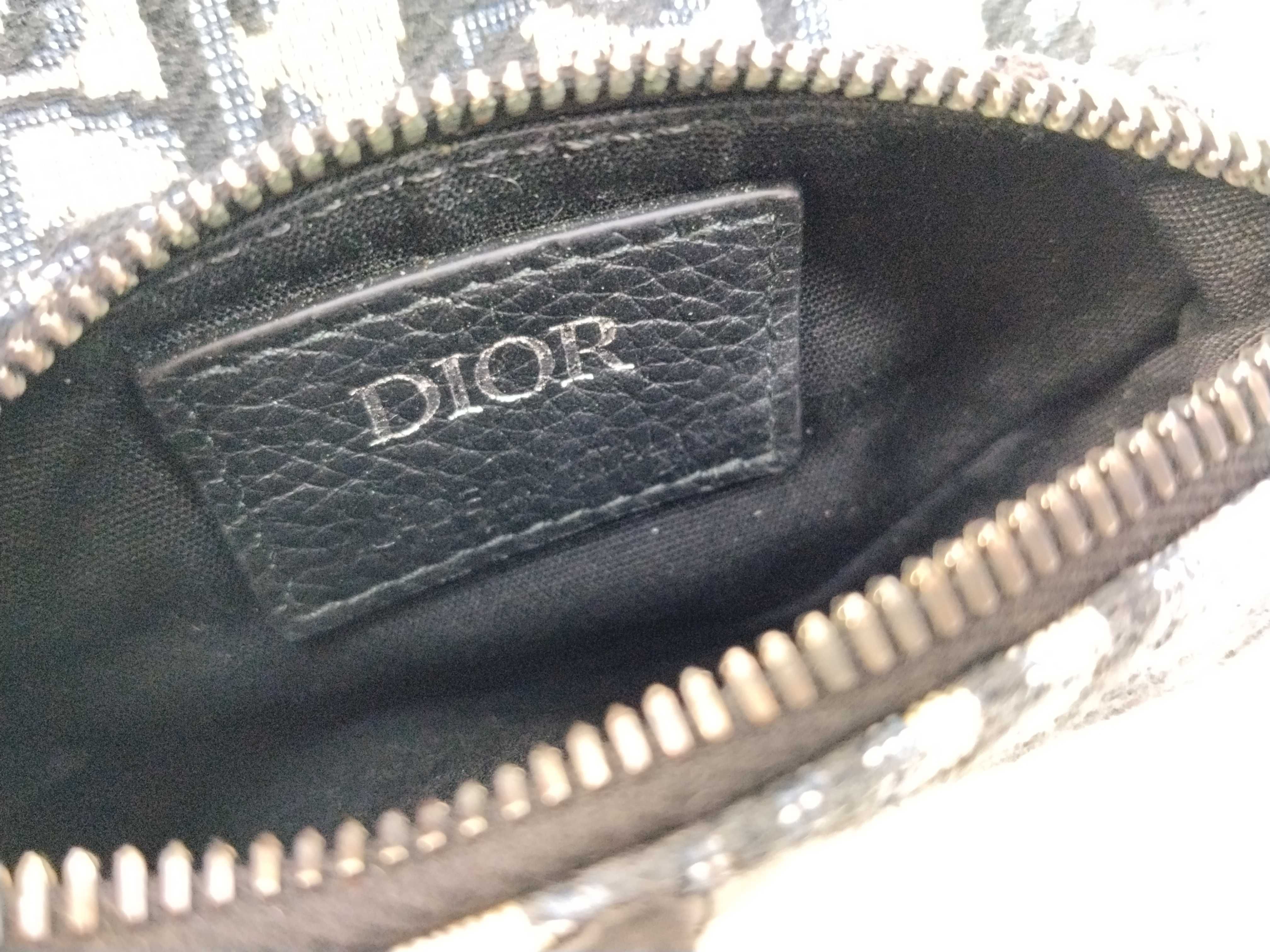 Trotter Dior Oblique Saddle Shoulder Bag — view 12