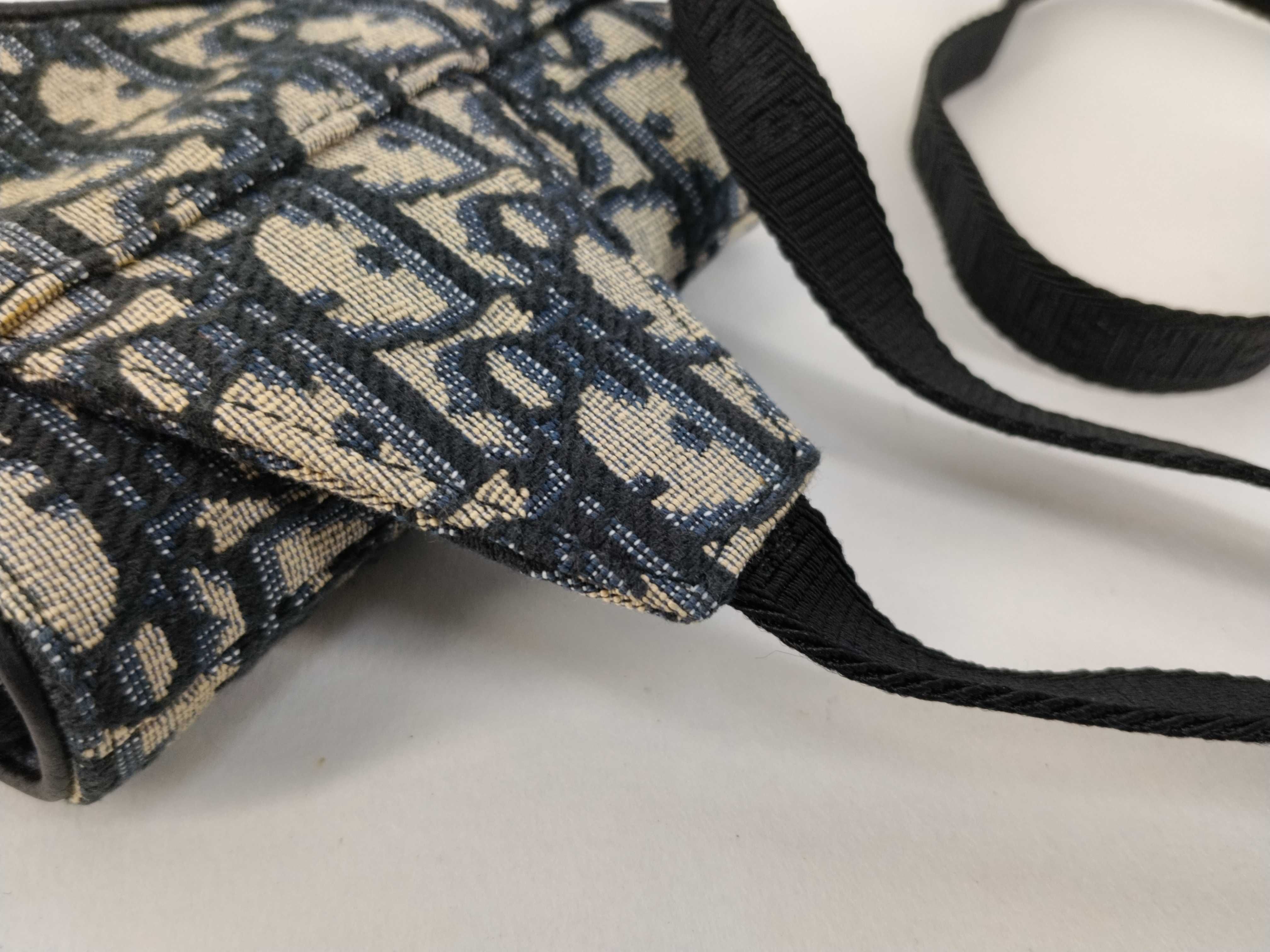Trotter Dior Oblique Saddle Shoulder Bag — view 5