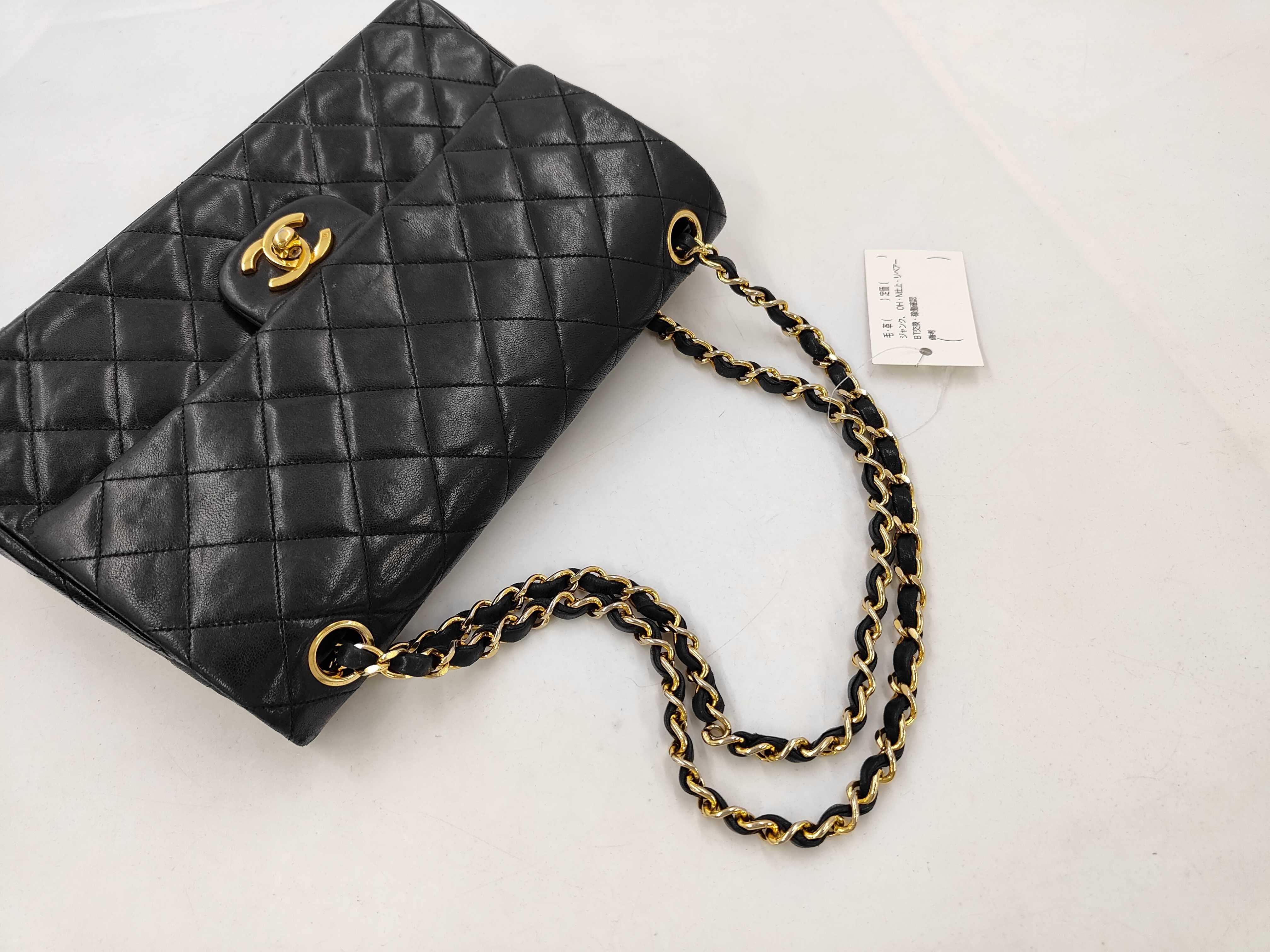 Lambskin Matelassé Double Flap Shoulder Bag — view 5