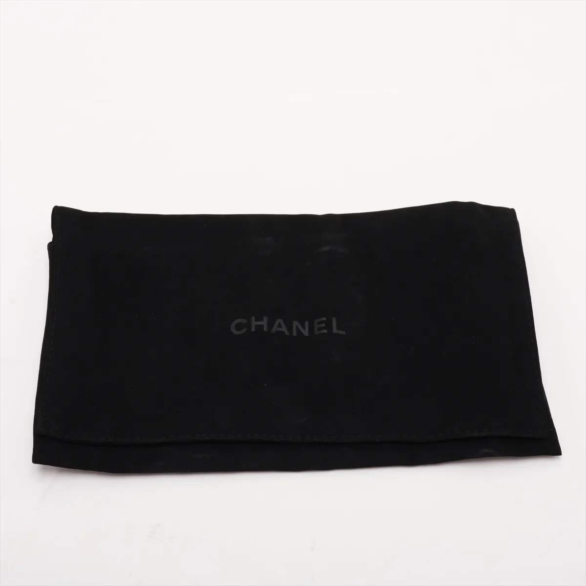 Matelassé Caviar Skin Chain Wallet, Black with Gold Hardware, 16924232, Serial Number 16 — view 12