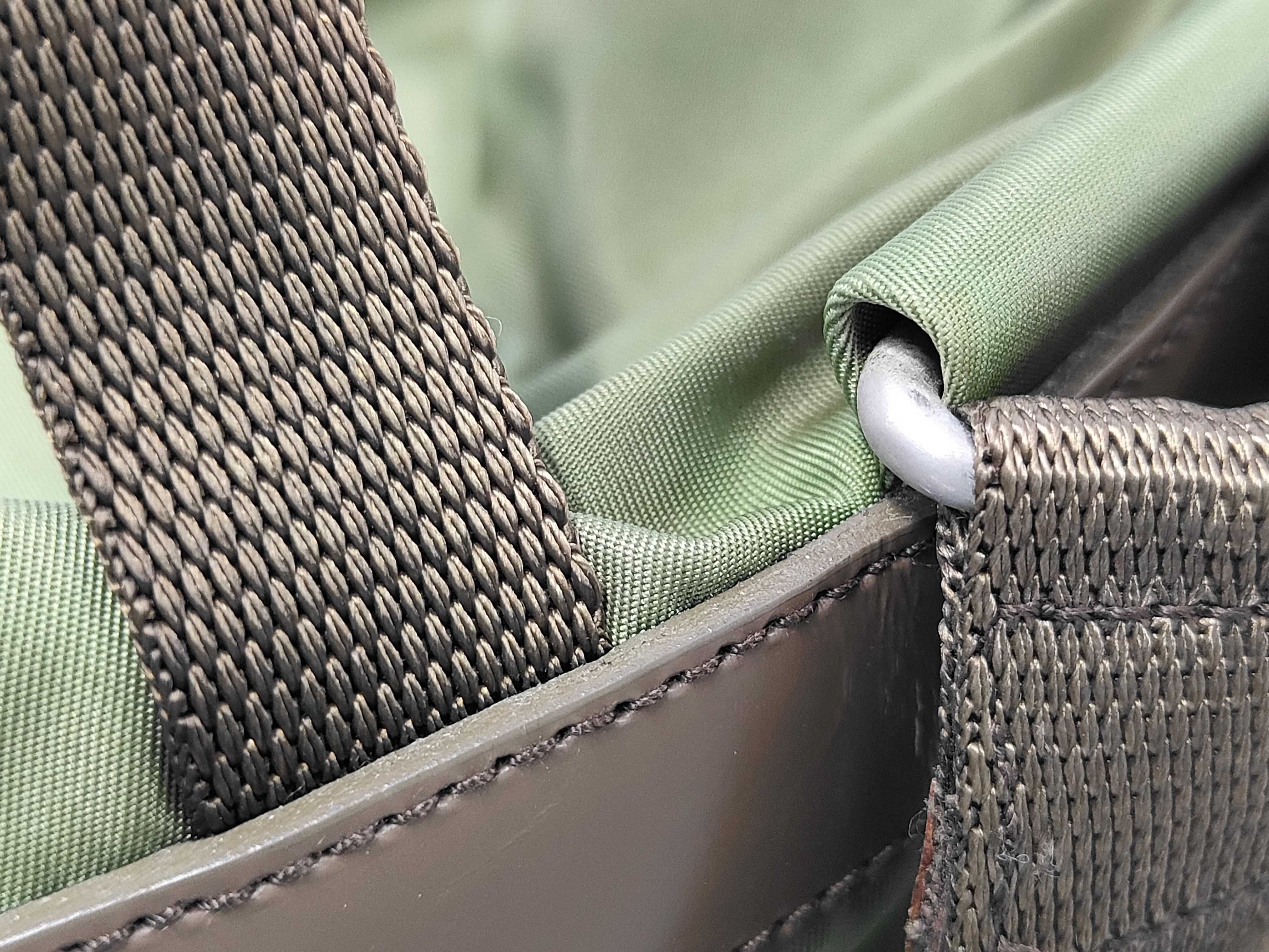 nylon backpack, green. — view 6