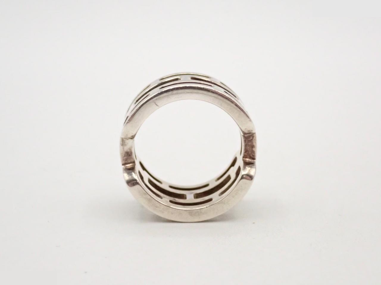 Alkan Silver Ring, Ag925/9.0g, Stamped 50 — view 3