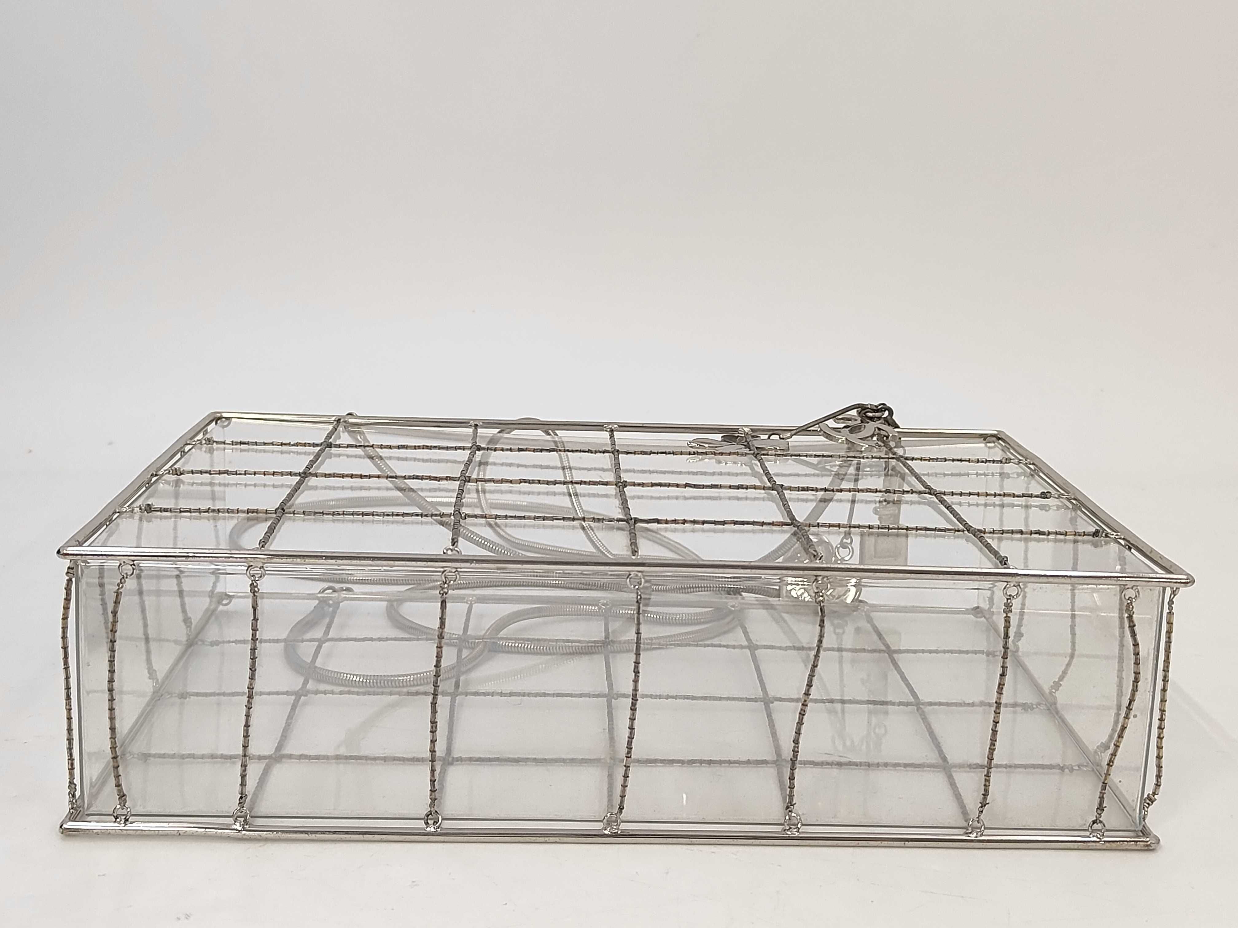 Clear Chain Tote Bag (Reusable Shoulder Bag) — view 4