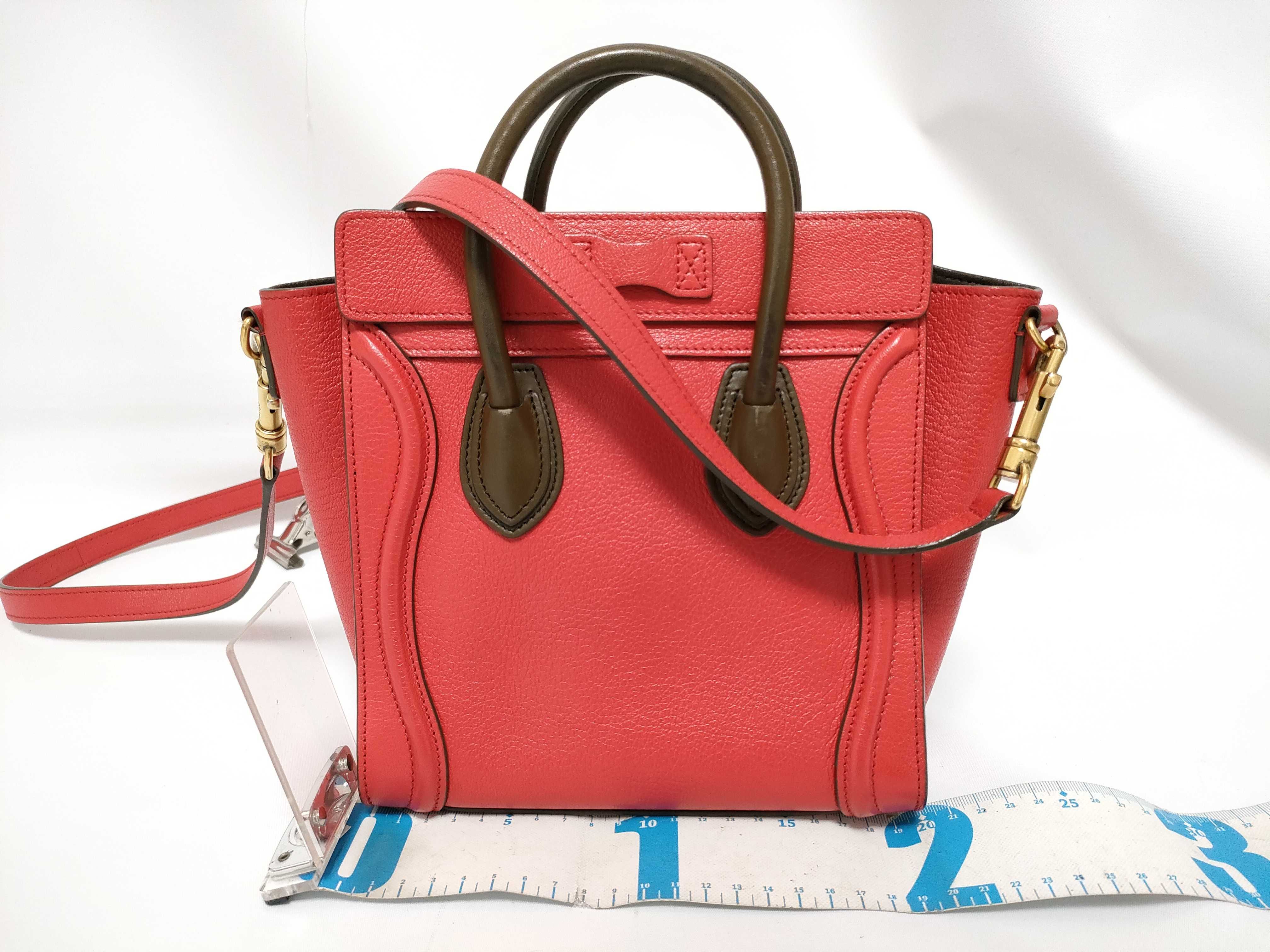 Luggage Nano Red Handbag — view 2