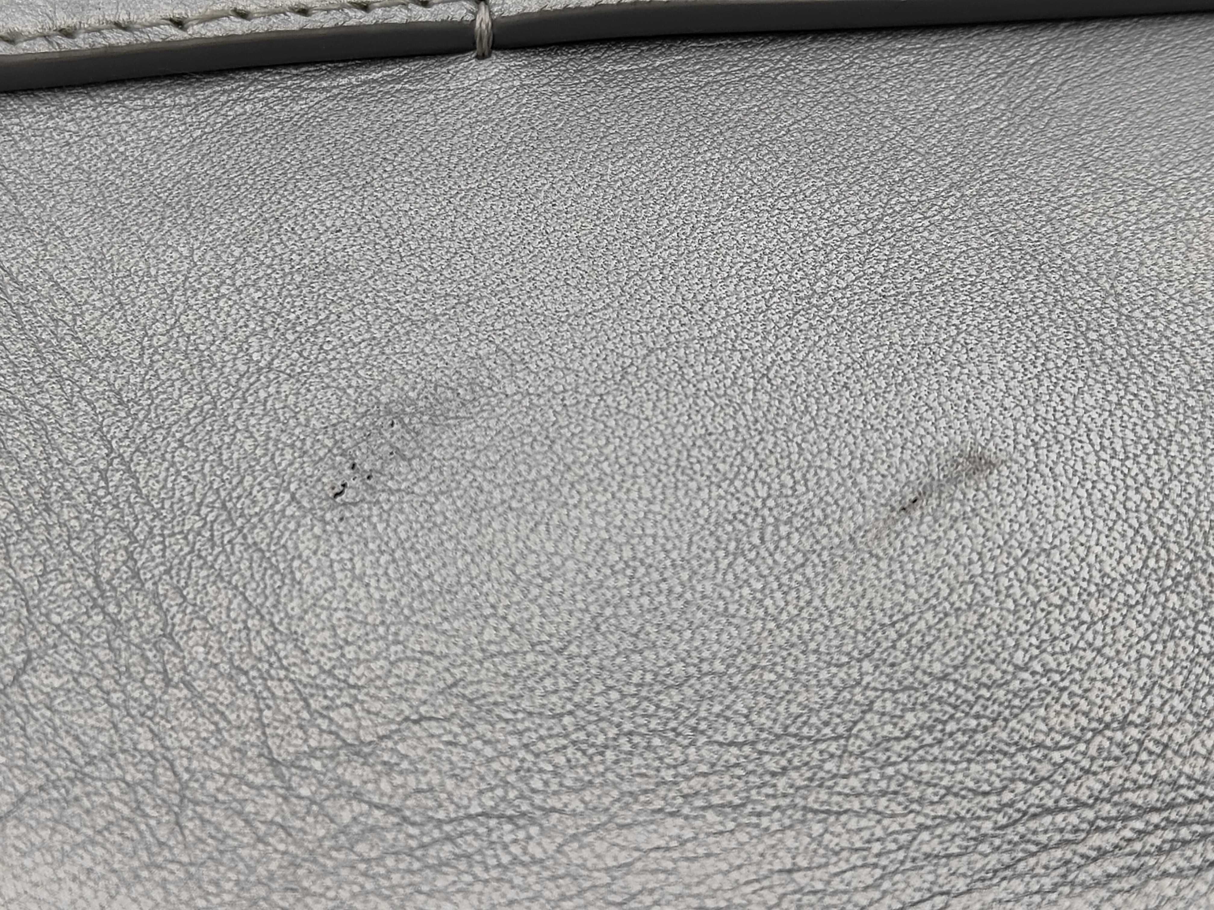 RUE CAMBON Keyboard Clutch Bag, Silver Leather, Serial Number 24 — view 12