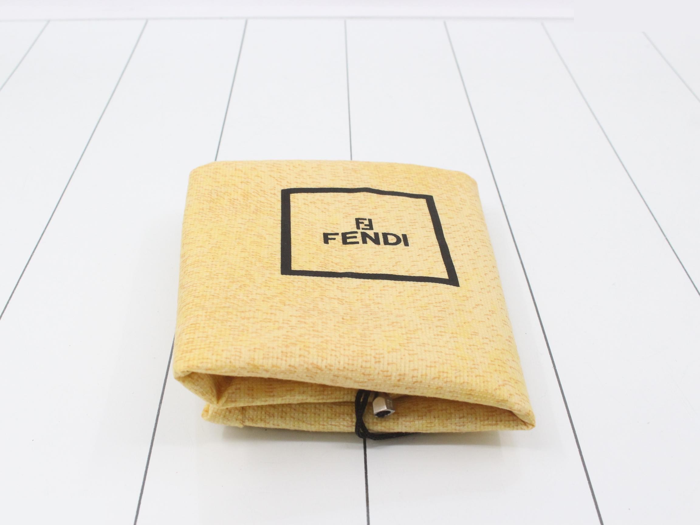 Zucca Leather Tote Bag with FF Hardware — view 7