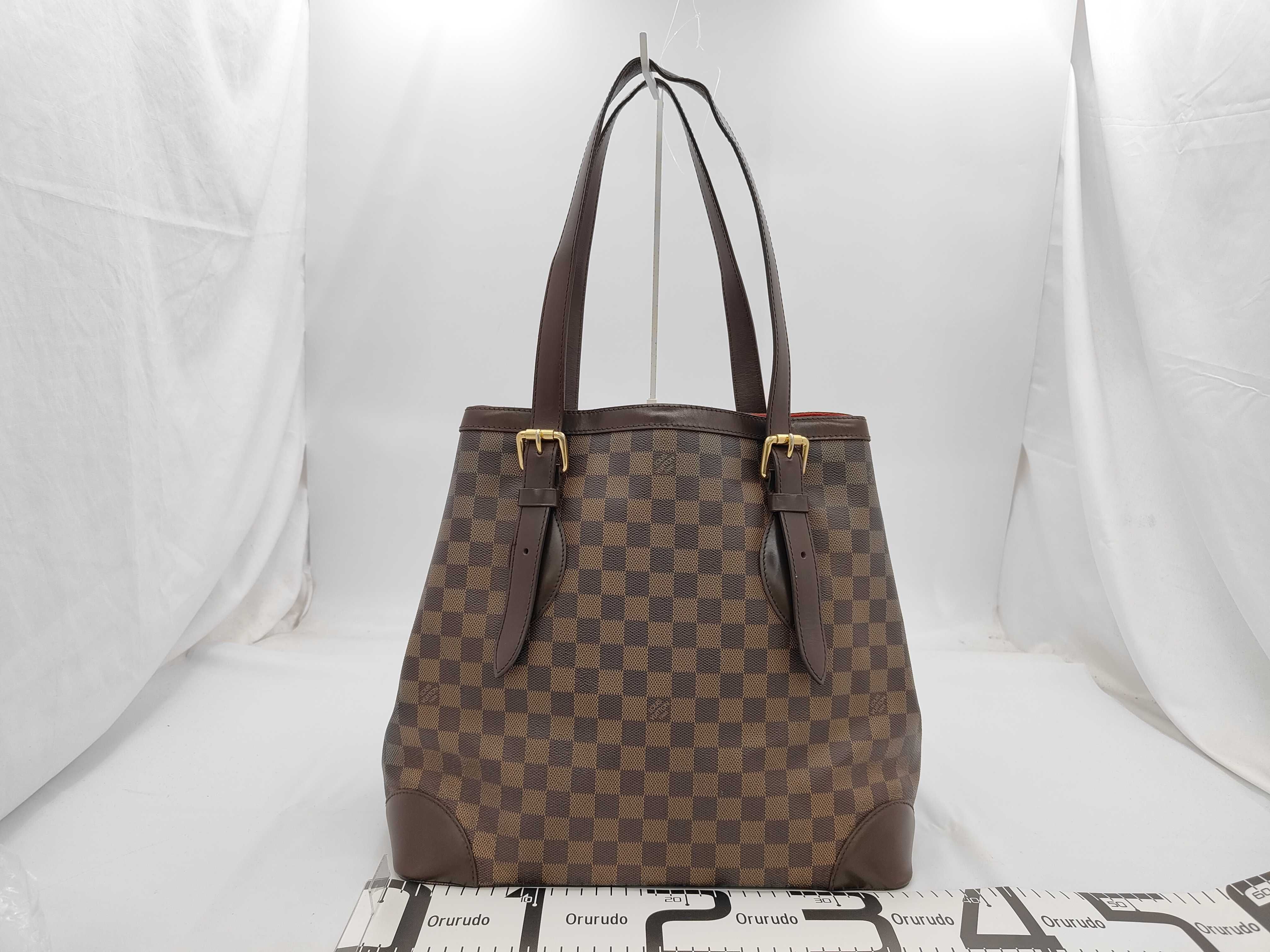 Damier Hampstead GM N51203 SP3067 Brown Tote Bag — view 2