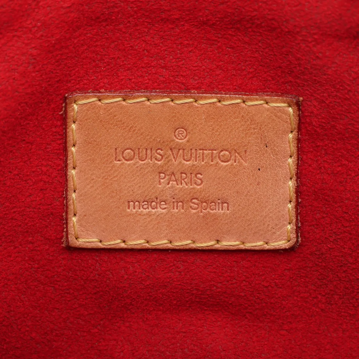 Monogram Pallas M41175 CA0195 Brown x Red — view 12