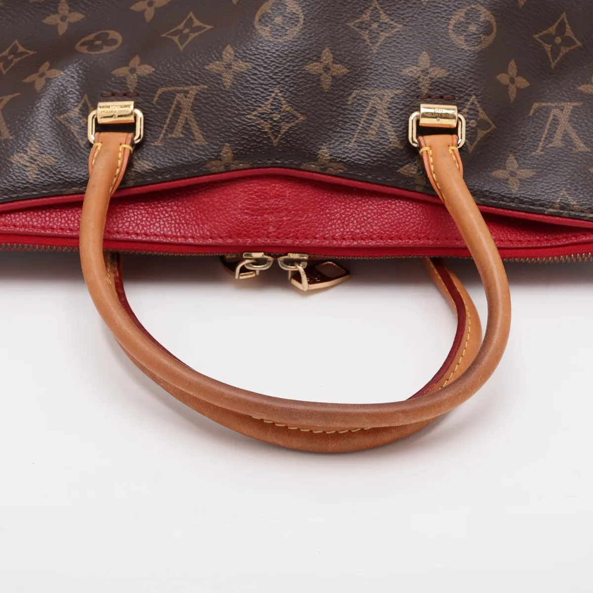 Monogram Pallas M41175 CA0195 Brown x Red — view 5