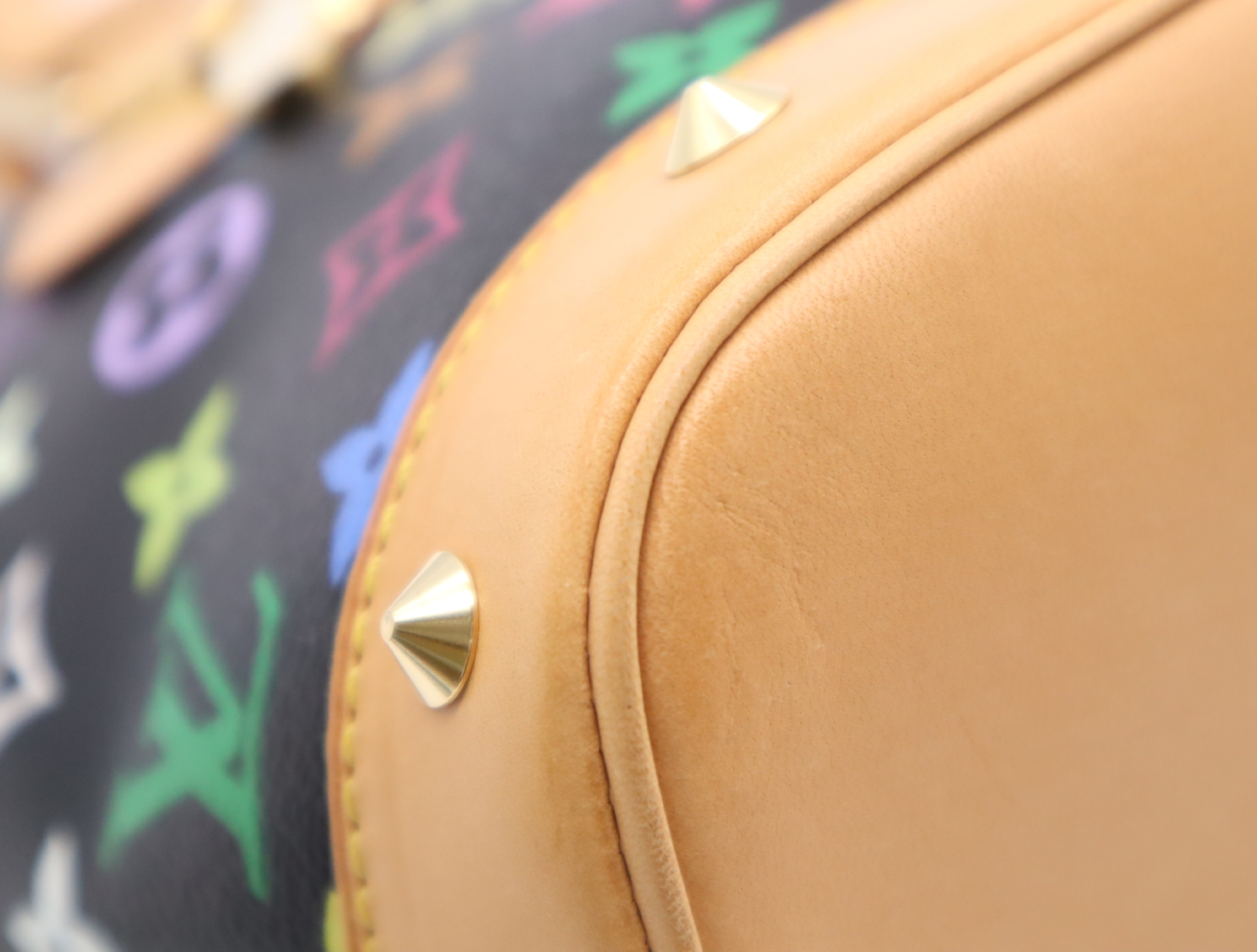 M92646 Multicolor Alma Noir Handbag — view 6