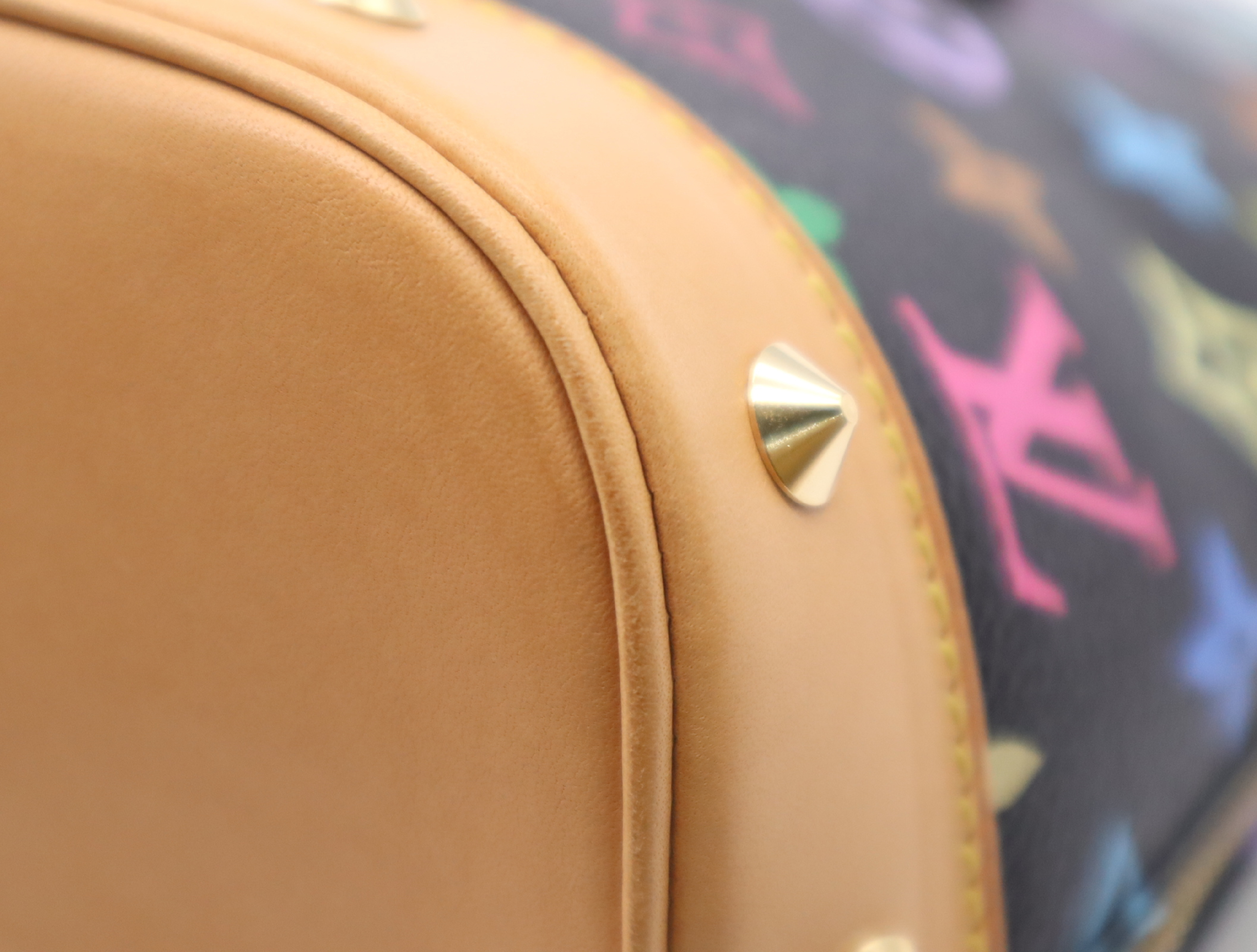 M92646 Multicolor Alma Noir Handbag — view 7
