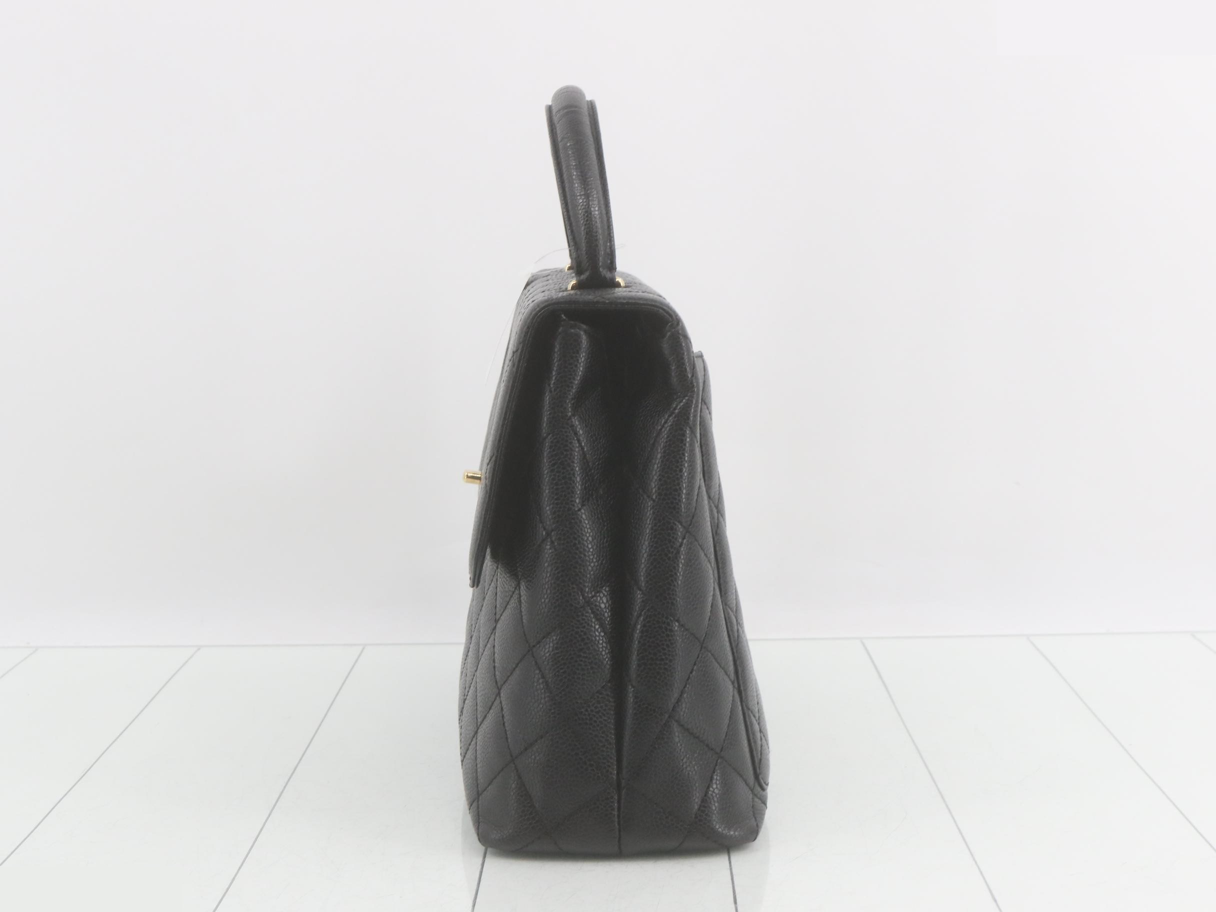 Caviar skin handbag — view 3