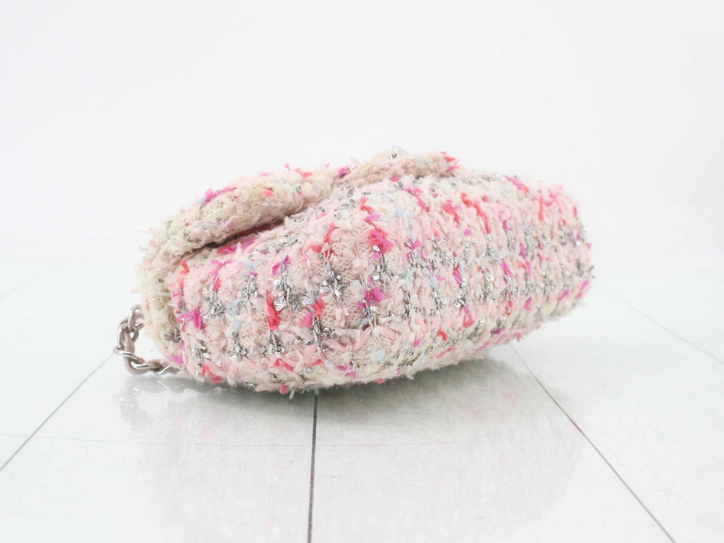 Tweed Mini Matelassé Shoulder Bag — view 5