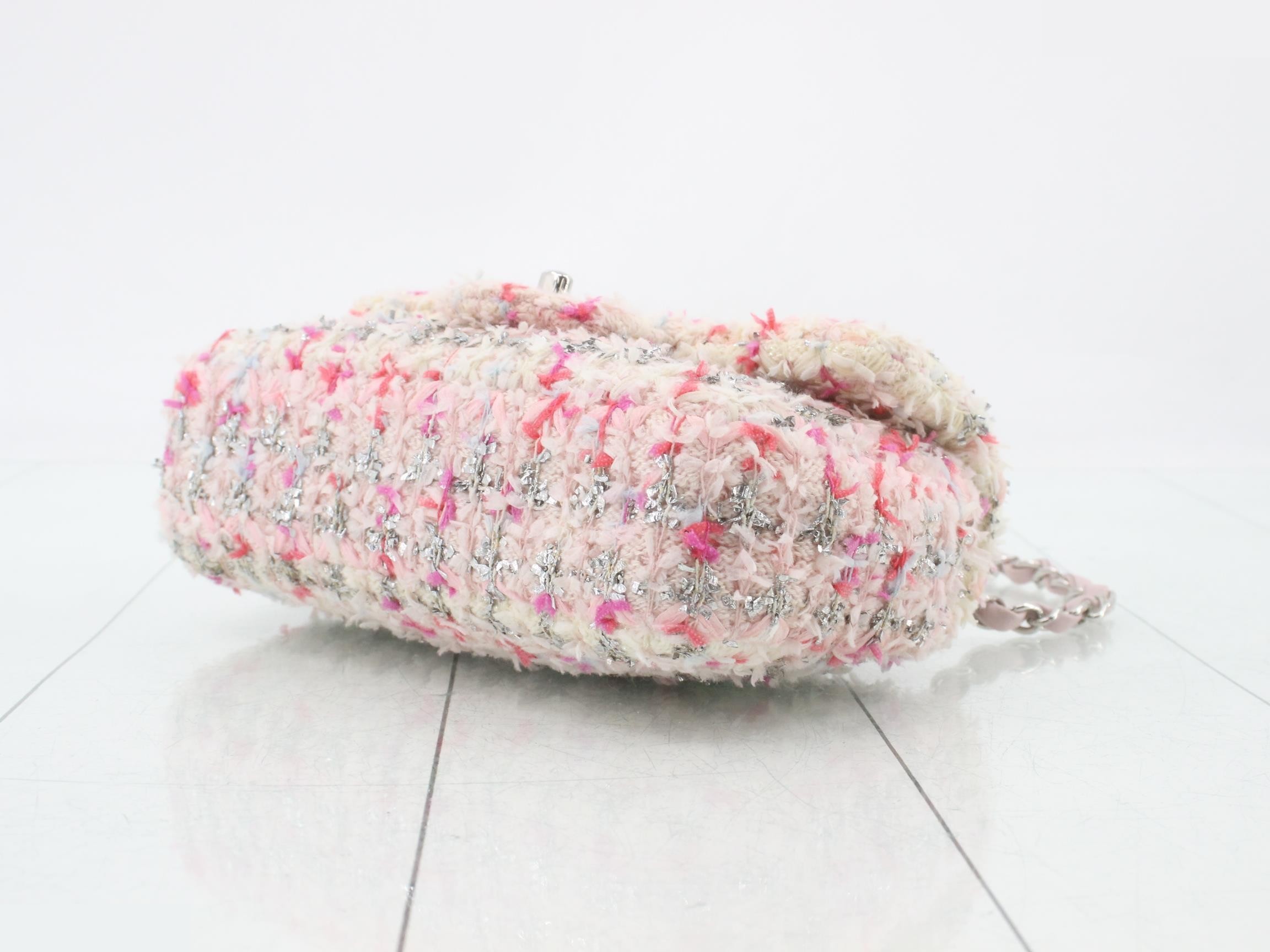 Tweed Mini Matelassé Shoulder Bag — view 6