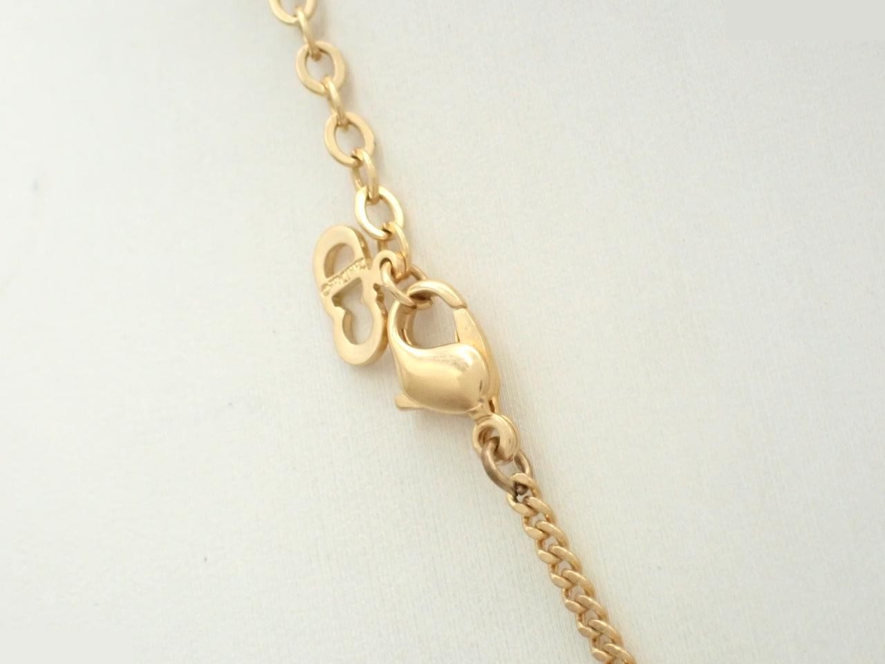 Gold necklace, chain approximately 42cm — view 2