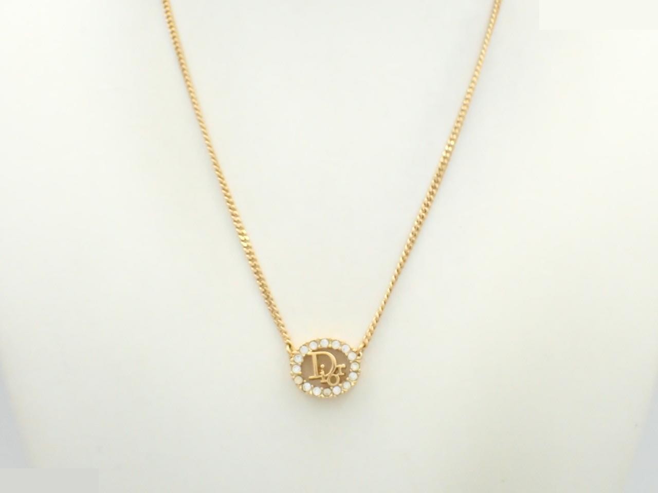 Gold necklace, chain approximately 42cm — view 3